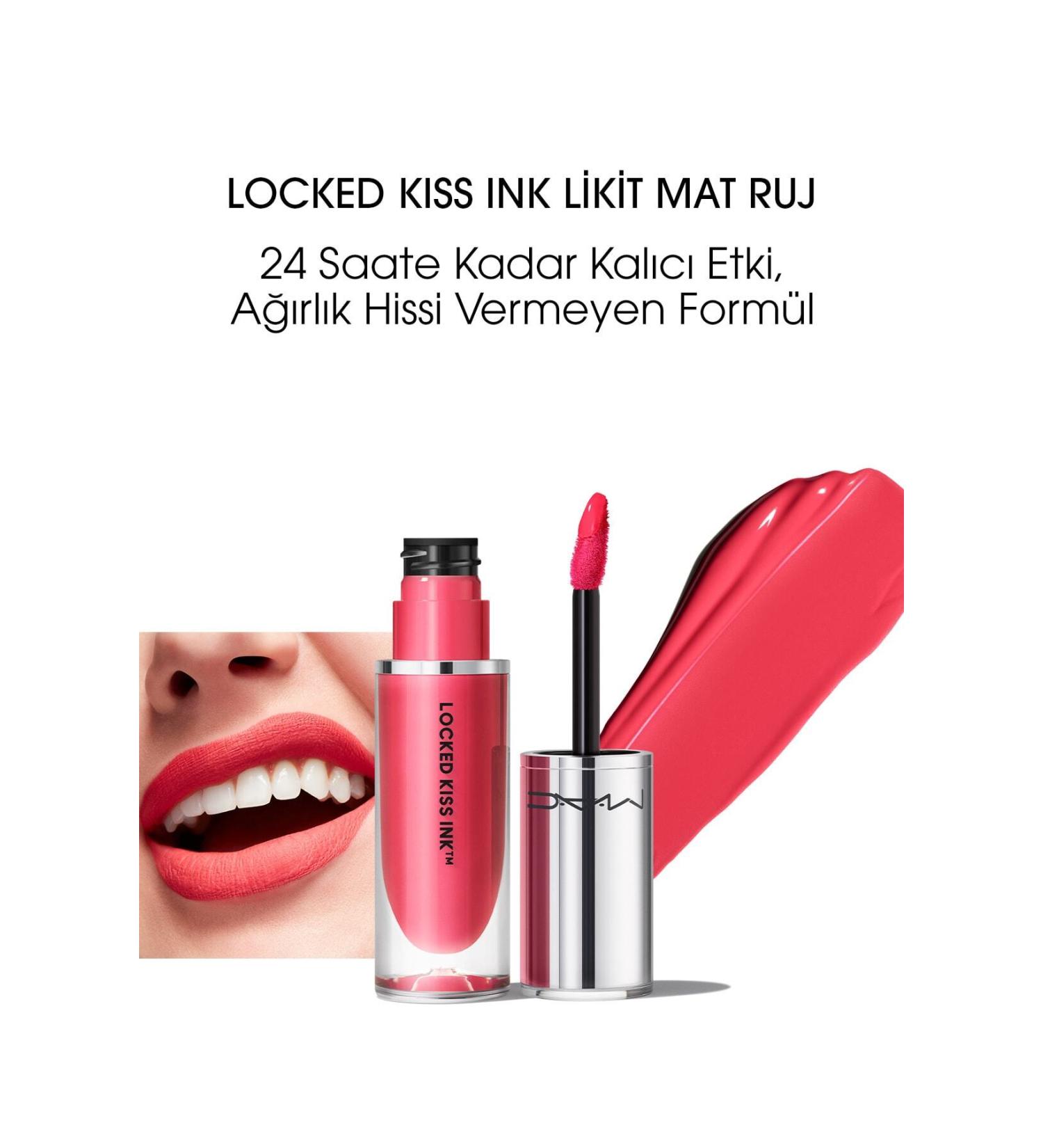 Mac Locked Kiss Ink 24hr Gracious 24 Hour Lasting Liquid Matte Lipstick 4 Ml.