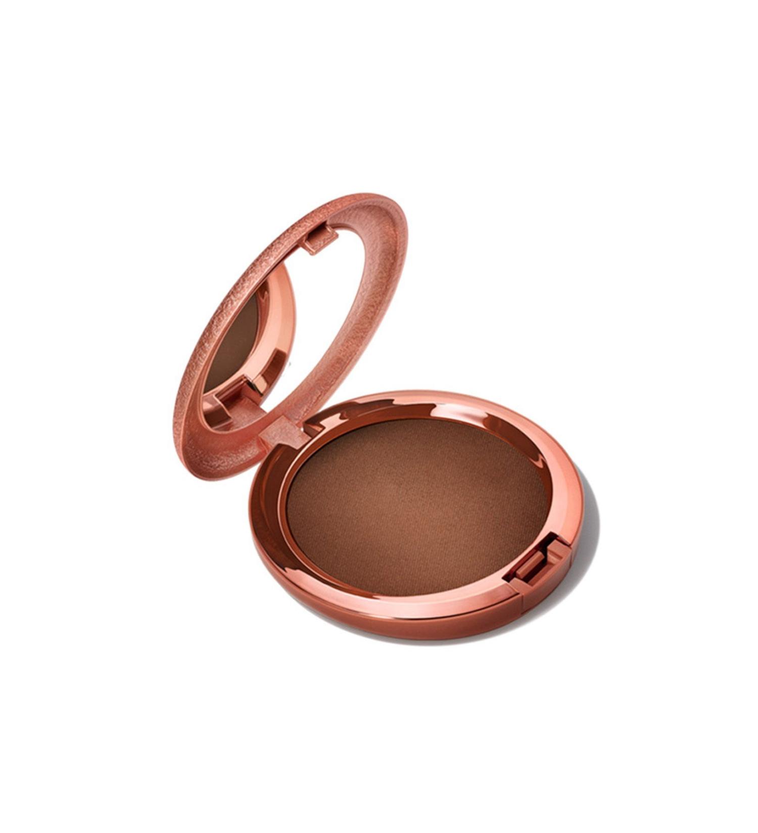 Mac SKINFINISH SUNSTRUCK MATTE BRONZING CREAMY POWDER-(Color: Matte Richer Golden)-8g