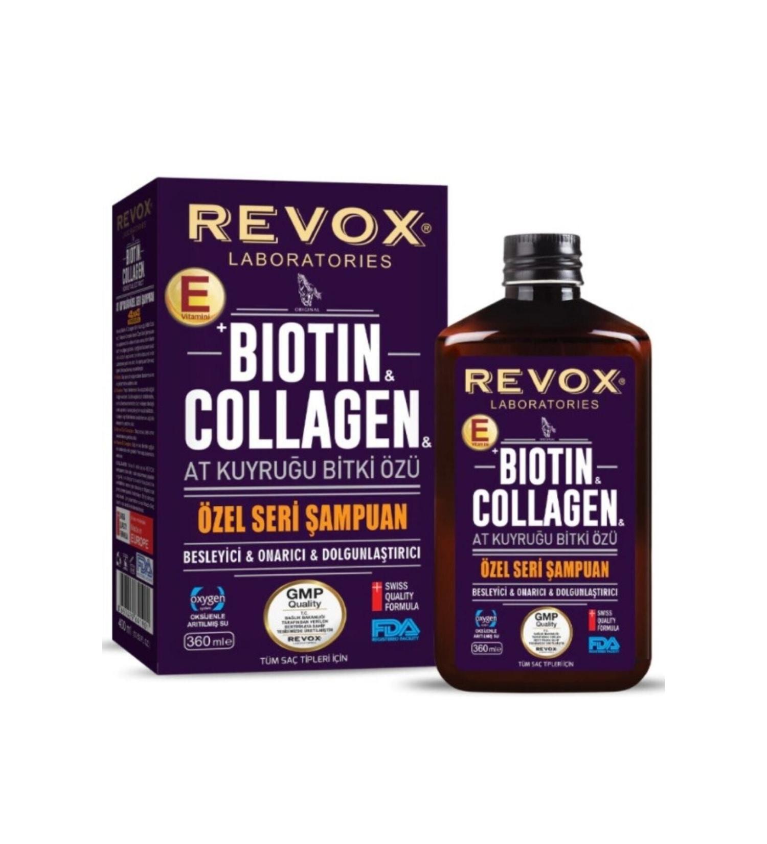 Revox Biotin Collagen Horsetail Plant Essence Shampoo 360ml