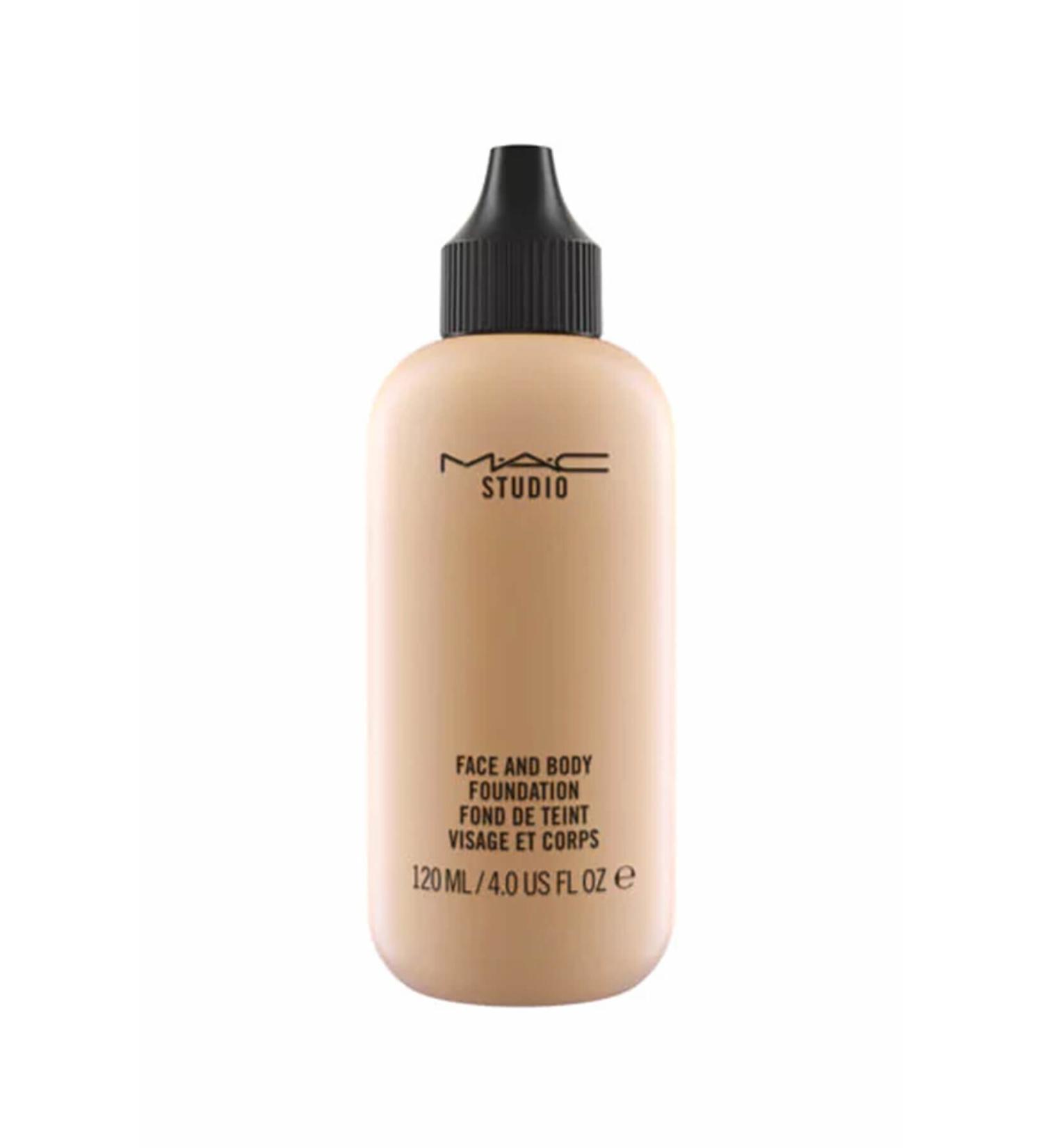 Mac Waterproof Natural Satin Finish Foundation - Studio Face And Body Foundation C3 - 120ml