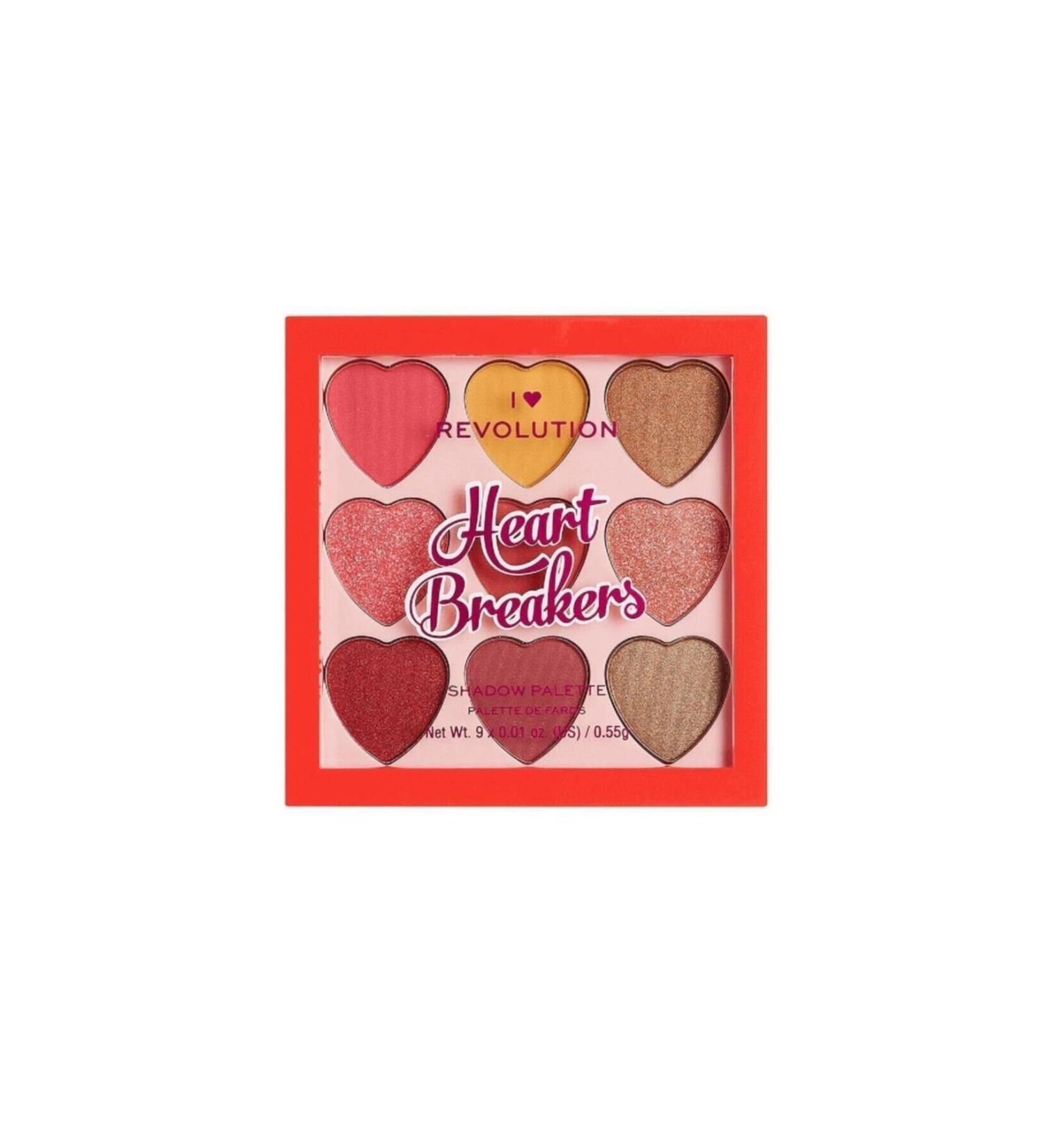 MAKEUP REVOLUTION Revolution Heartbreakers Courage Eyeshadow Palette - Buy Online on GoSupps.com