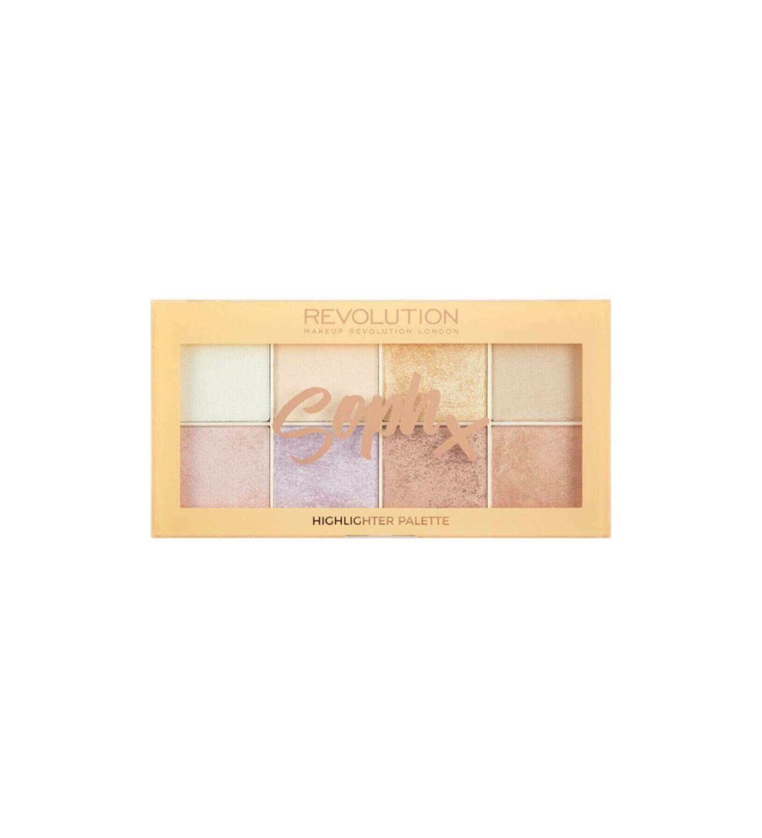 Revolution Makeup Revolution Sophx Illuminating Palette 8 Colors