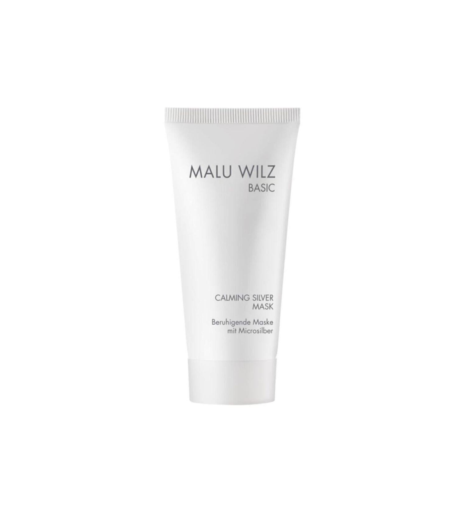 Malu Wilz Basic Calming Silver Mask Soothing Skin Tone Balancing Silver Mask 50 ml