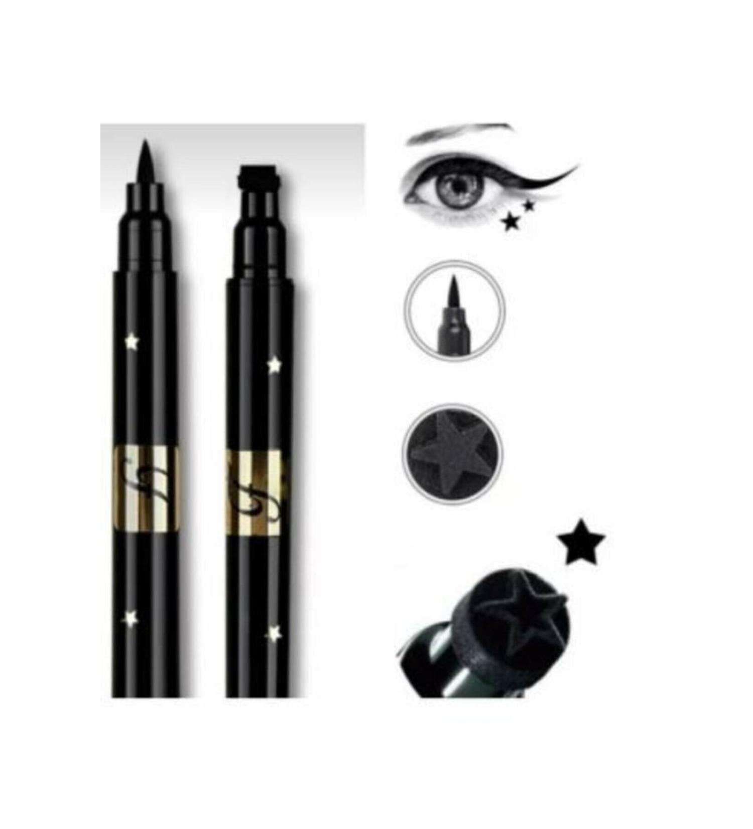 MAQYA COSMETICS Double Ended Star Eyeliner Patterned Chuye