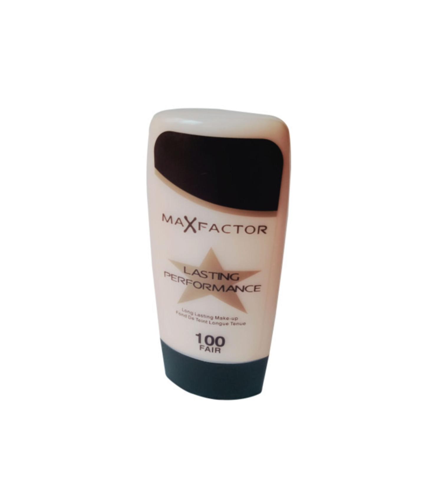 Max Factor Lasting Performance Foundation Fair No: 100