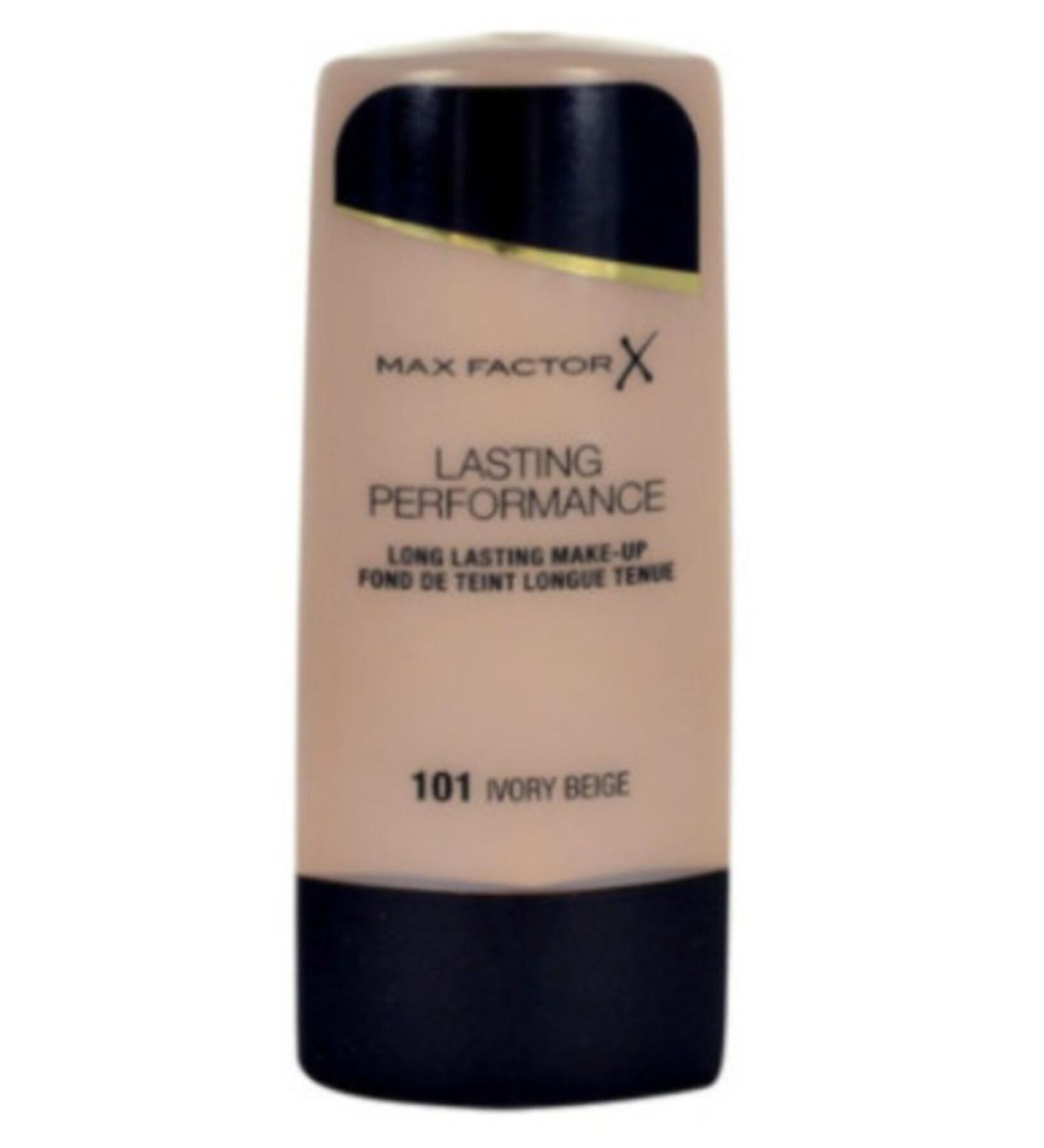 Max Factor Long-Lasting Liquid Foundation - Lasting Performance Foundation 101 Ivory Beige
