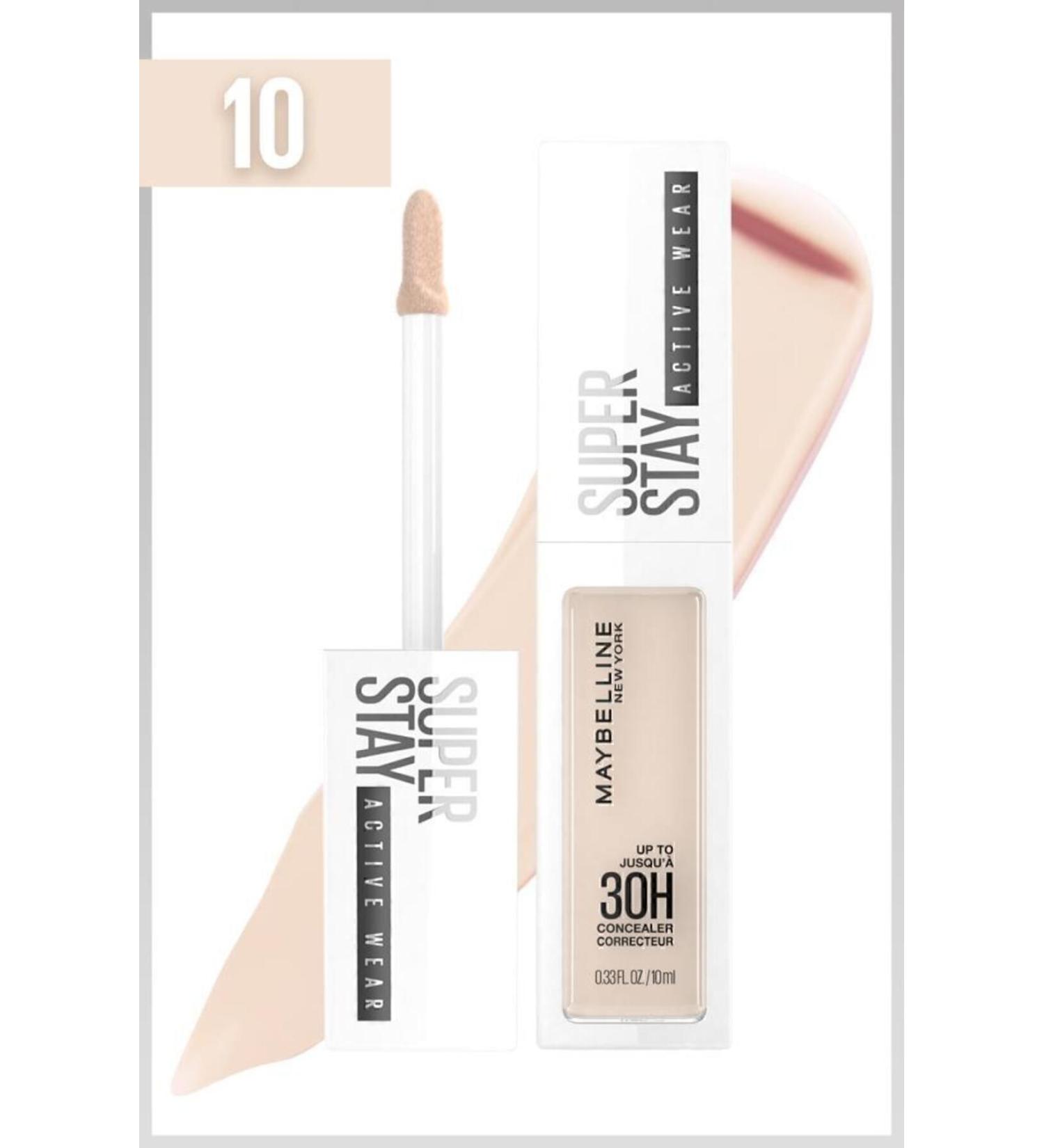 Maybelline New York Super Stay 30h Concealer - 10 Fair - Buy Online on GoSupps.com