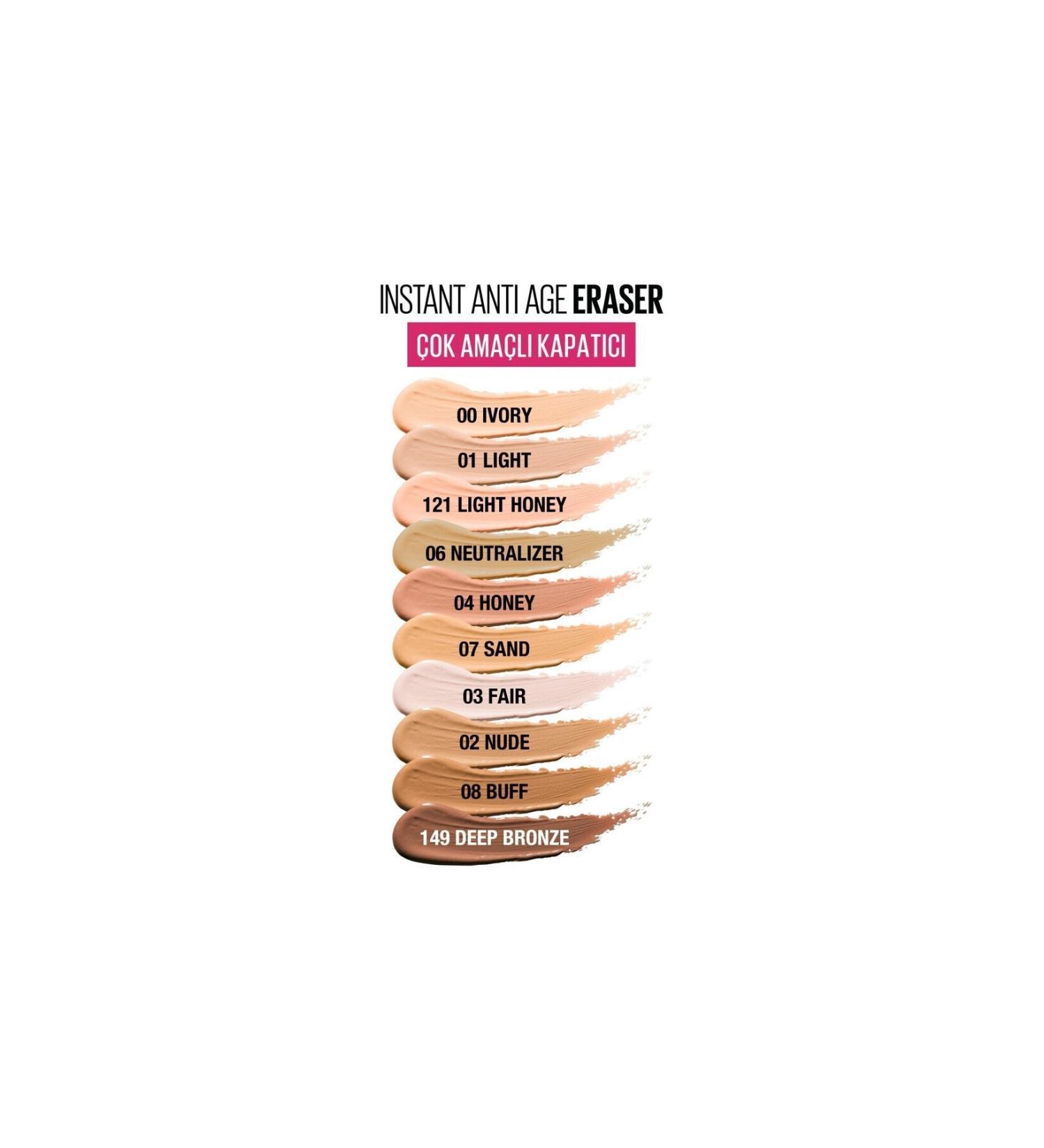 Maybelline New York Eraser Multi Use Concealer 00 Ivory