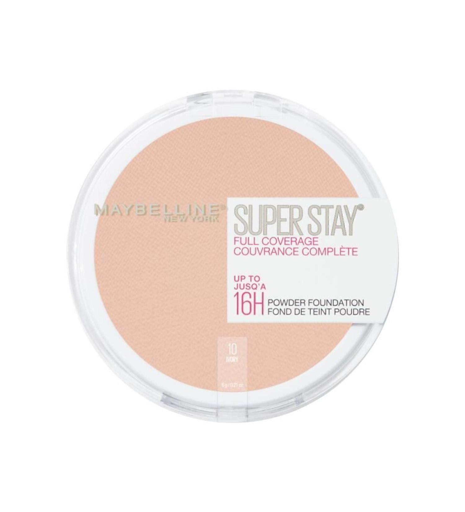 Maybelline New York Superstay 16h Powder - 10 Ivory