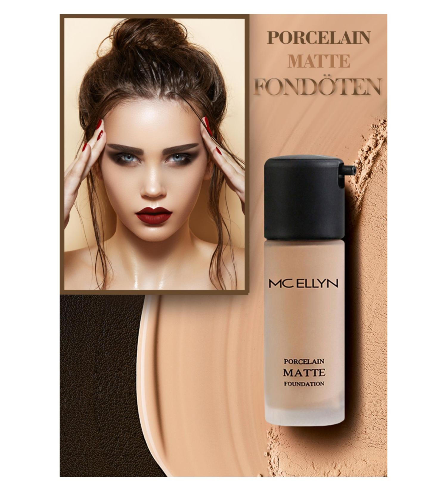 Mcellyn Porcelain Matte Foundation 01