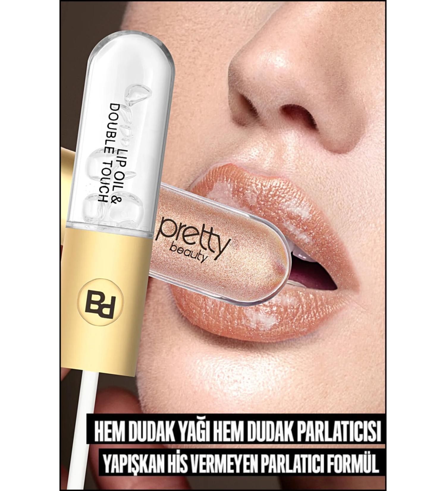 Miniso Double-Sided Gloss Lipstick & Lip Oil 408B-01