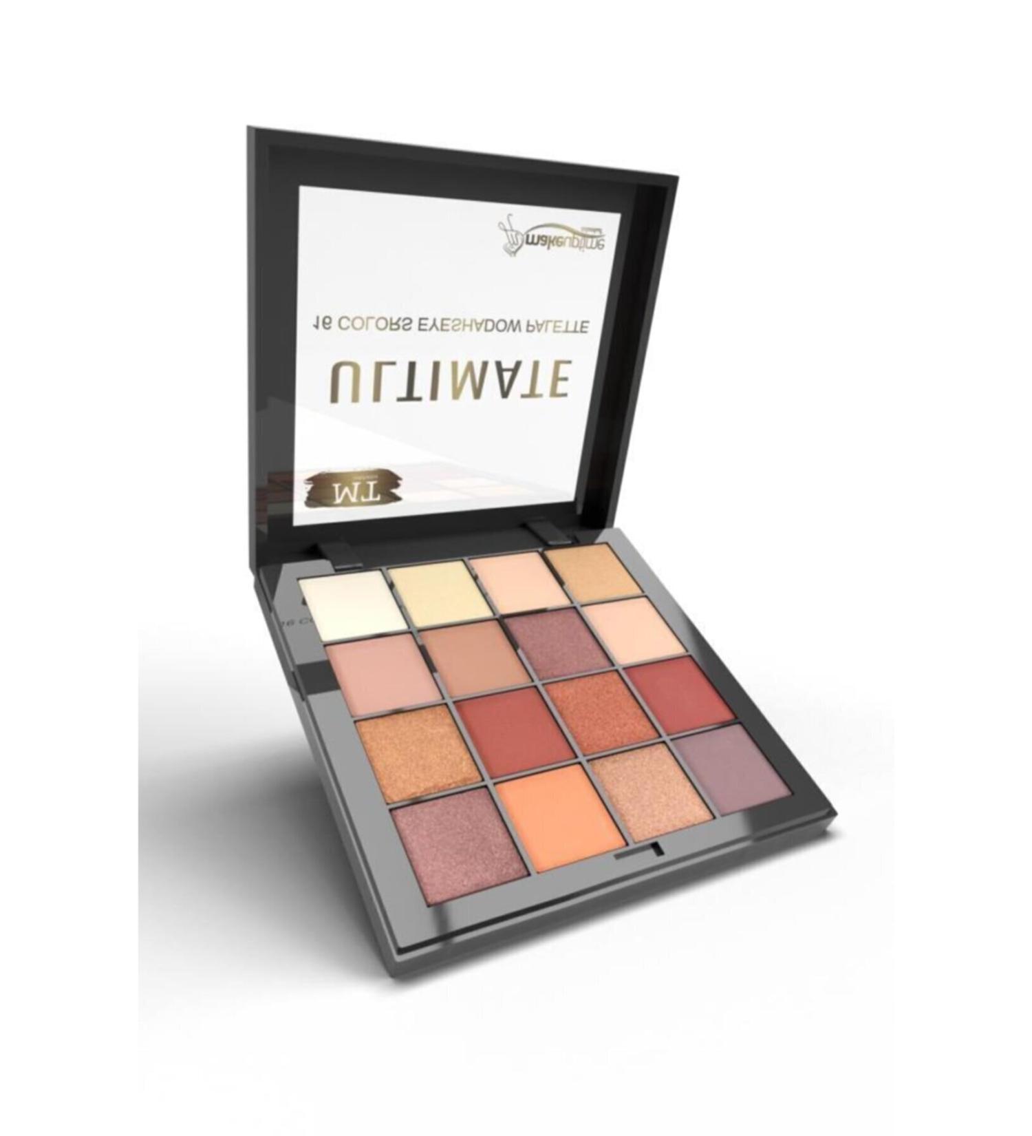 MUJGAN Ultimate 16-Purple Eyeshadow Palette Autumn Colors No 01 788781241412000