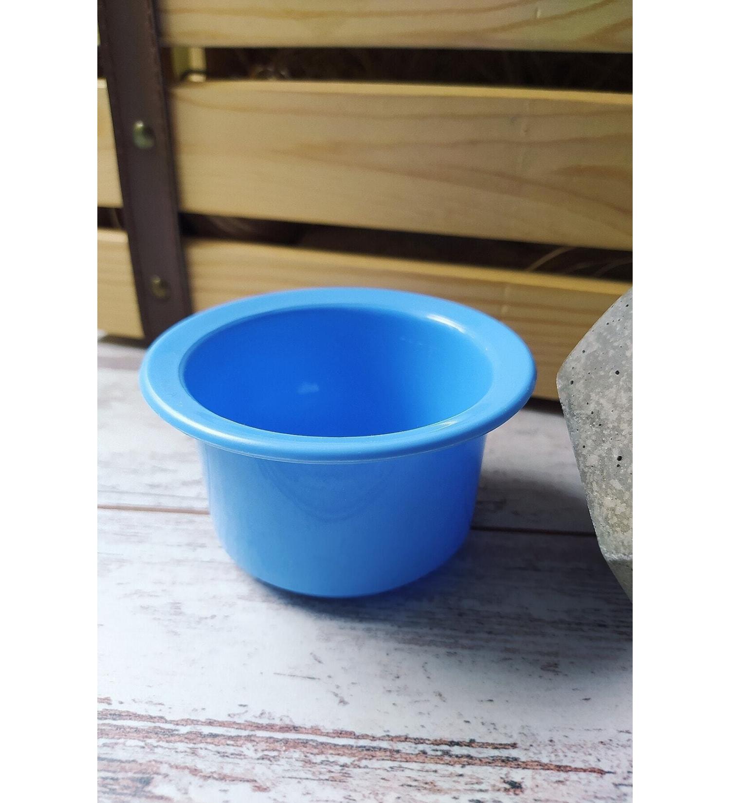 Nano Absolute Shaving Bowl Plastic Blue Elsevkozmetik