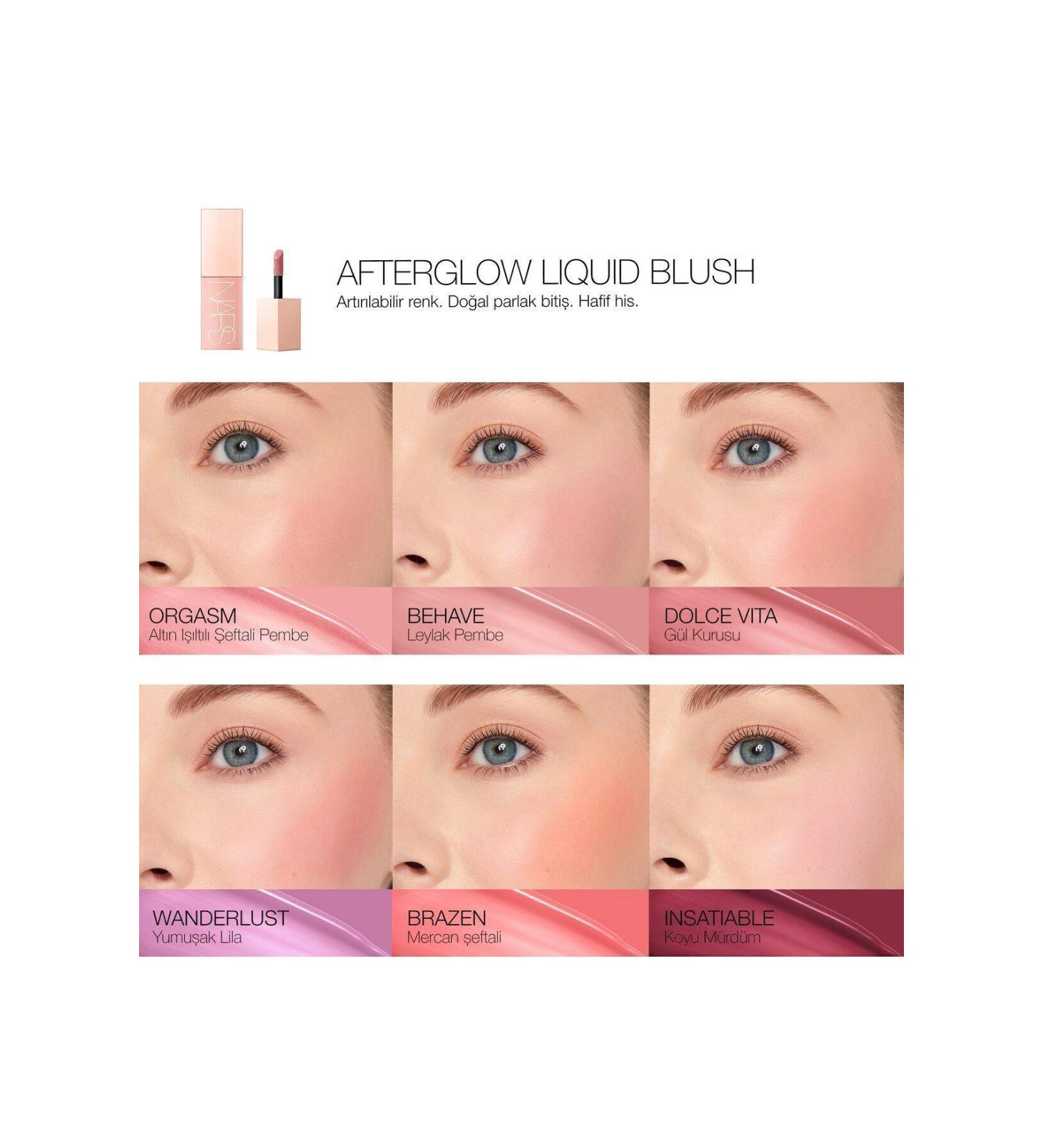 Nars Iconic Lipstick - Long-Lasting Moisturizing Lipstick with Matte Satin and Shiny Finishes 3.5 gr