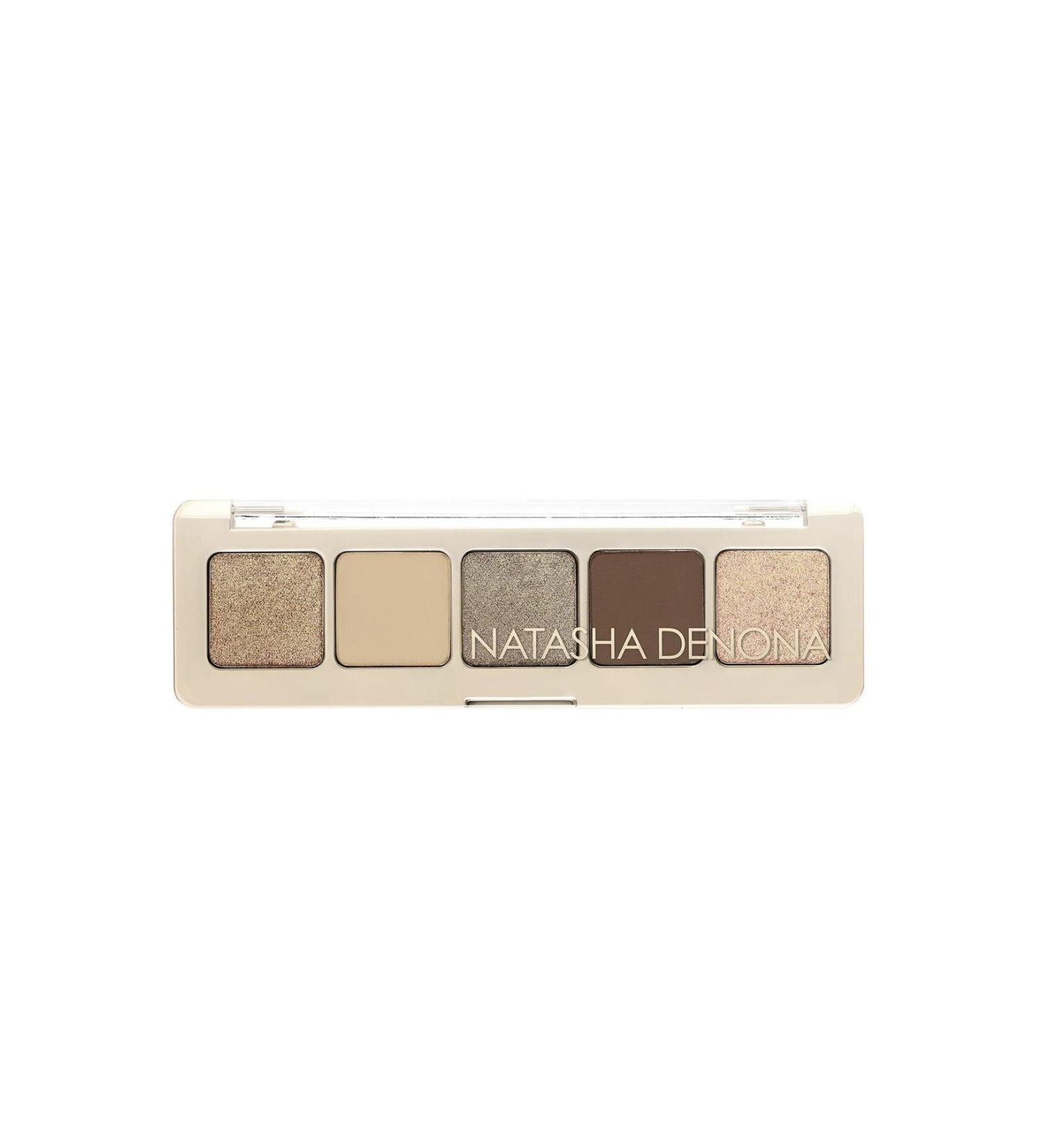 Natasha Denona Mini Glam Palette Matte Metallic 5-Pack Eyeshadow Palette 4gr Travel Size