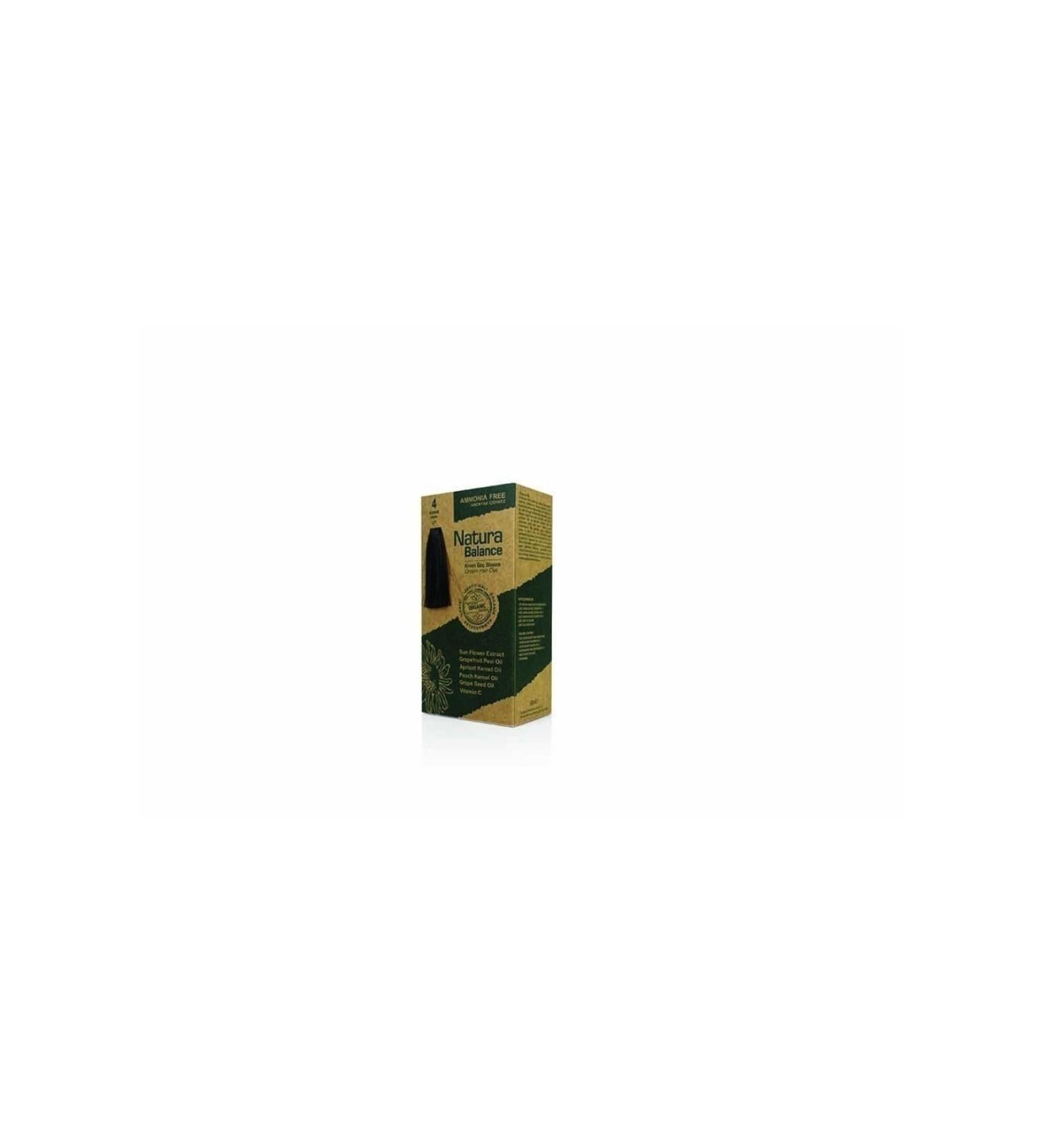 NATURABALANCE Natura Balance Cream Hair Dye 4 Brown