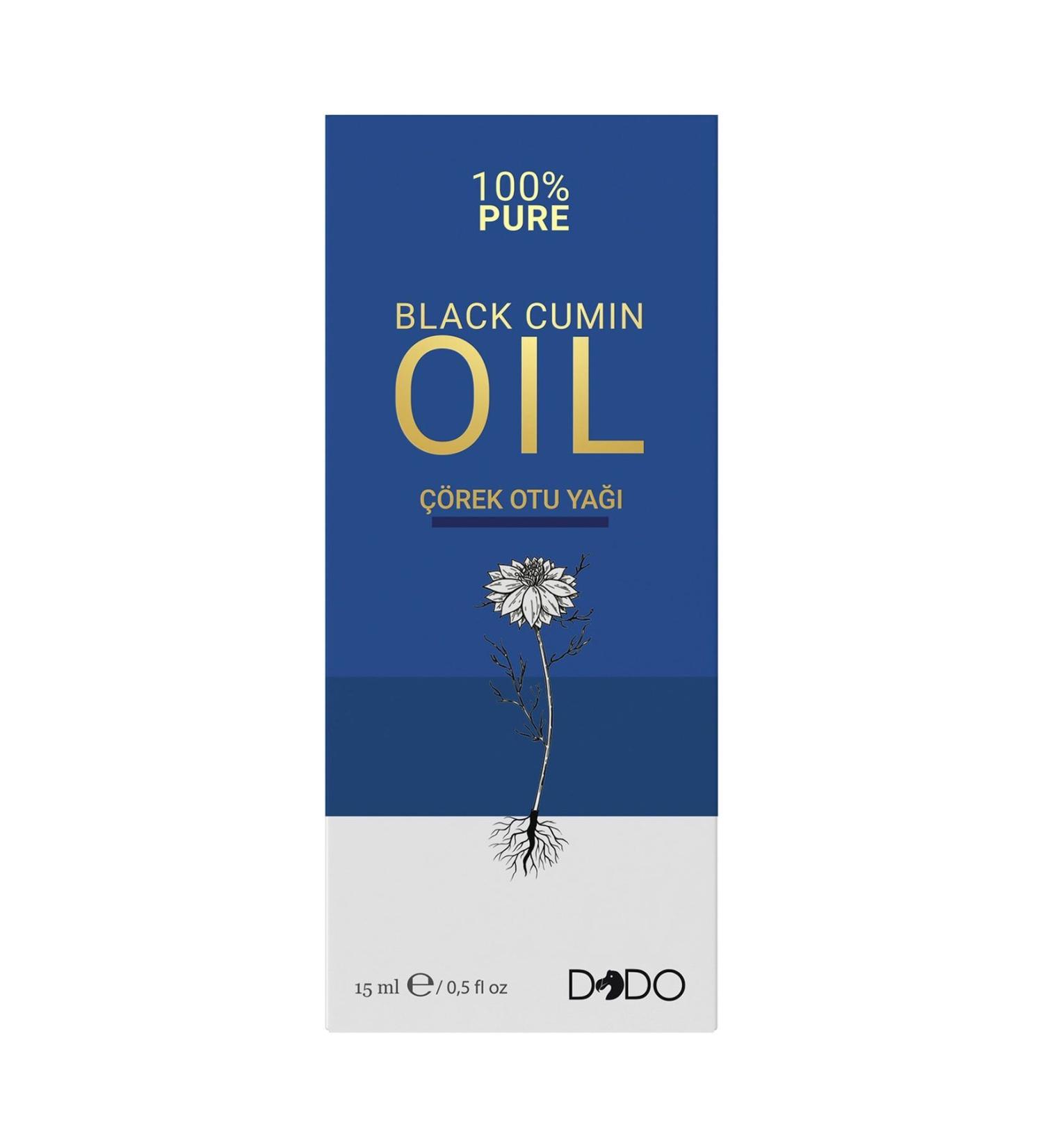 Dodo 0 Pure Black Cumin Oil 15 Ml (3 Head Special Box)