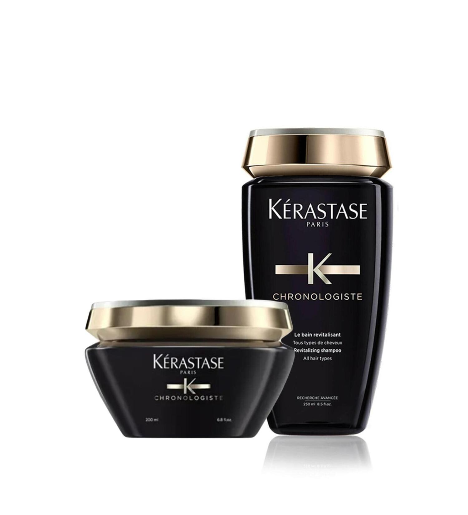 Kerastase Revitalizing Shampoo 250ml Caviar Essence Hair Mask 200ml