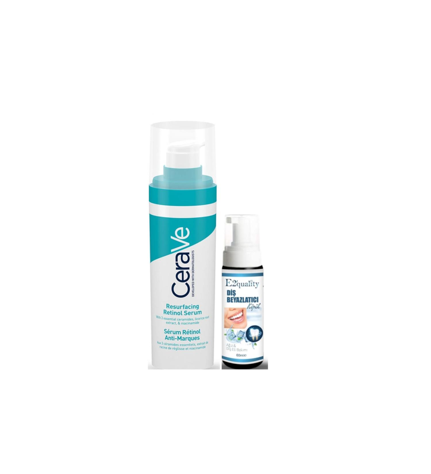 CeraVe Retinol Serum for Oily and Irregular Skin 30 ml - Teeth Whitening Foam