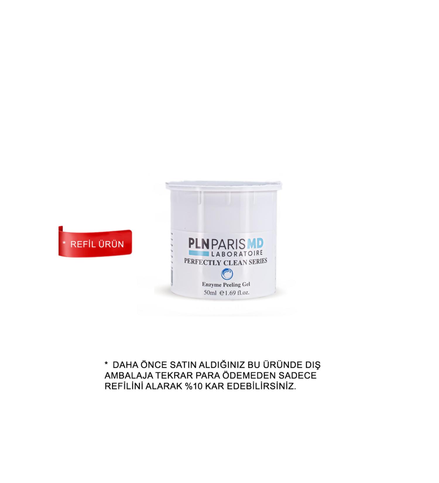 Pln Paris Md Laboratoire Enzyme Peeling Gel For All Skin Types Refill Packaging / Perfectly Clean Enzyme Peeling Gel 50ml