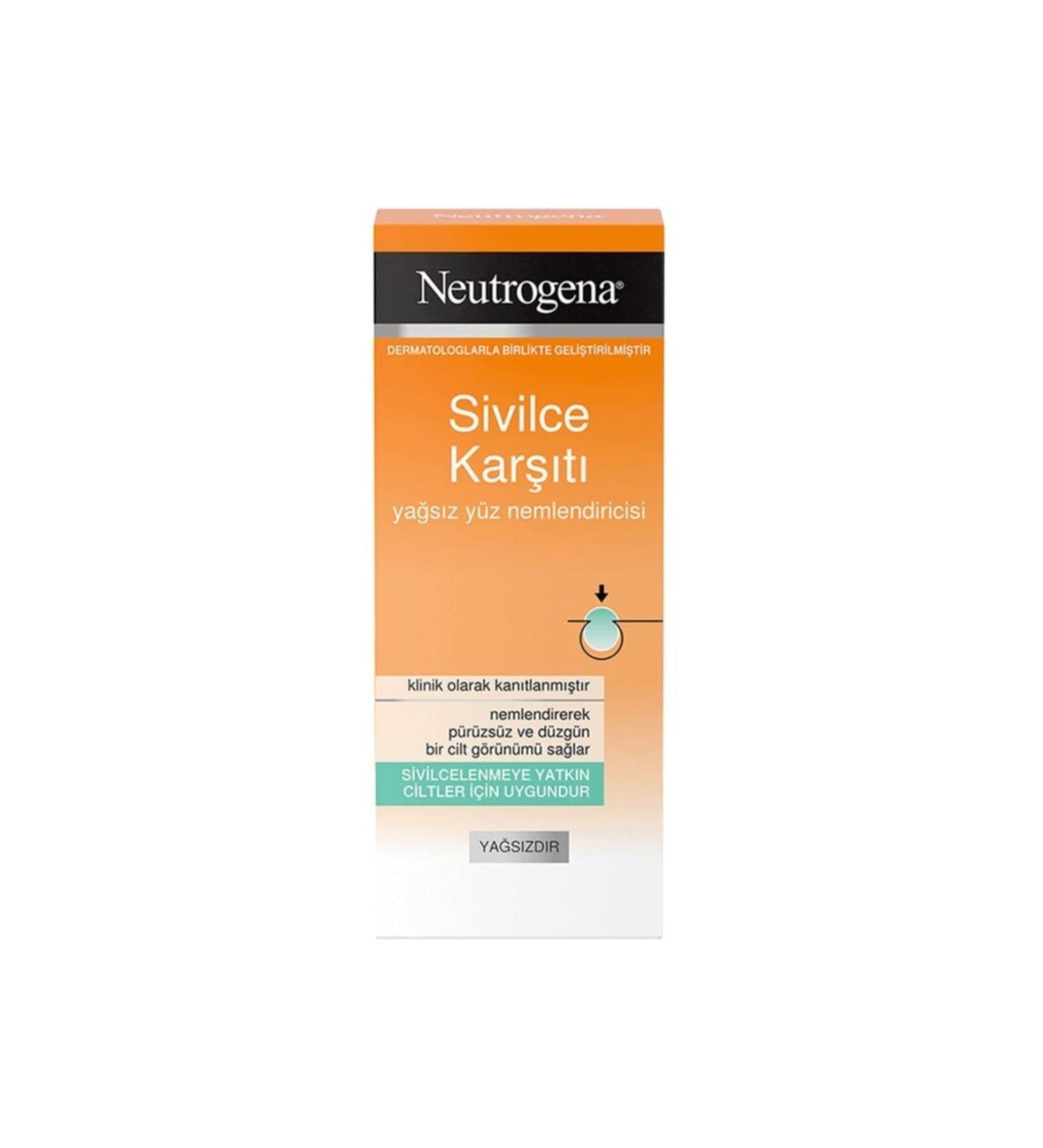 Neutrogena Anti-Acne Oil-Free Facial Moisturizer 50 Ml