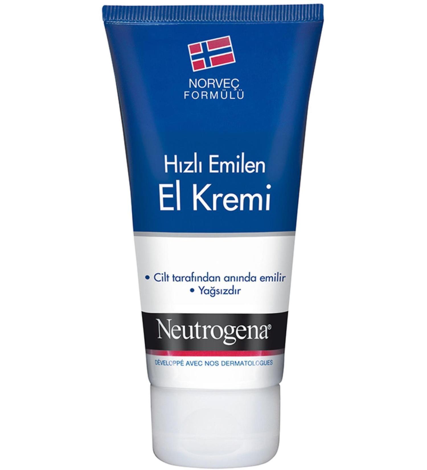 Neutrogena Brand: Fast Absorbing Hand Cream 75 ml