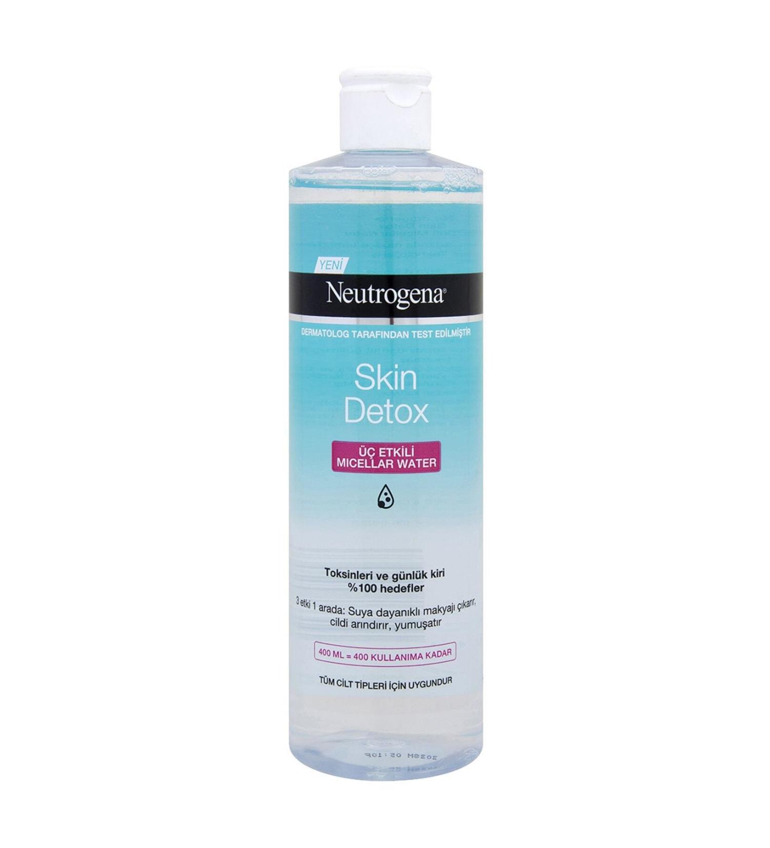 Neutrogena Kin Detox 3 Effect Micellar Water 400ml Buy 3 Pay 2