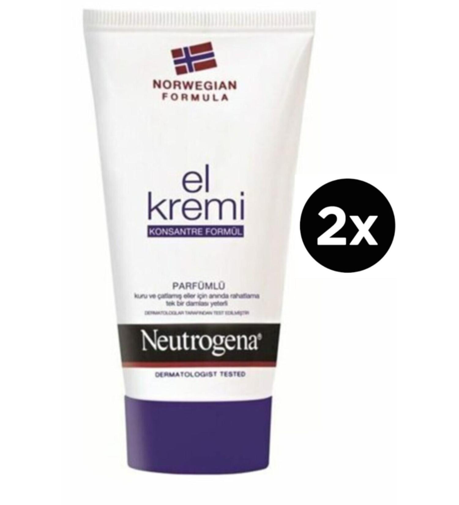 Neutrogena Perfumed Hand Cream 50 Ml 2 Pieces