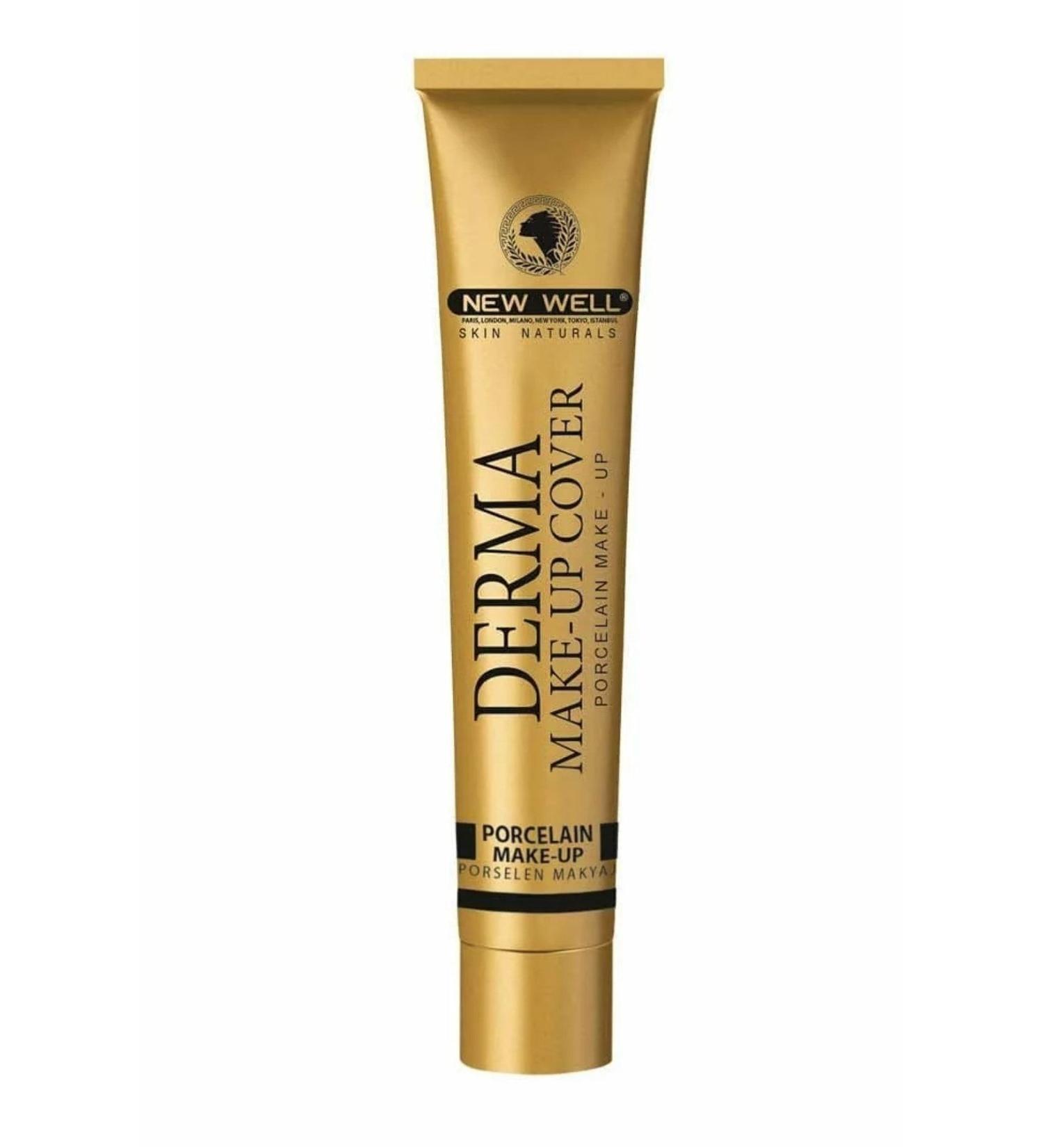 New Well Intensive Concealer Foundation - Derma Make Up Cover 03 Silver 30 ml - Buy Online on GoSupps.com