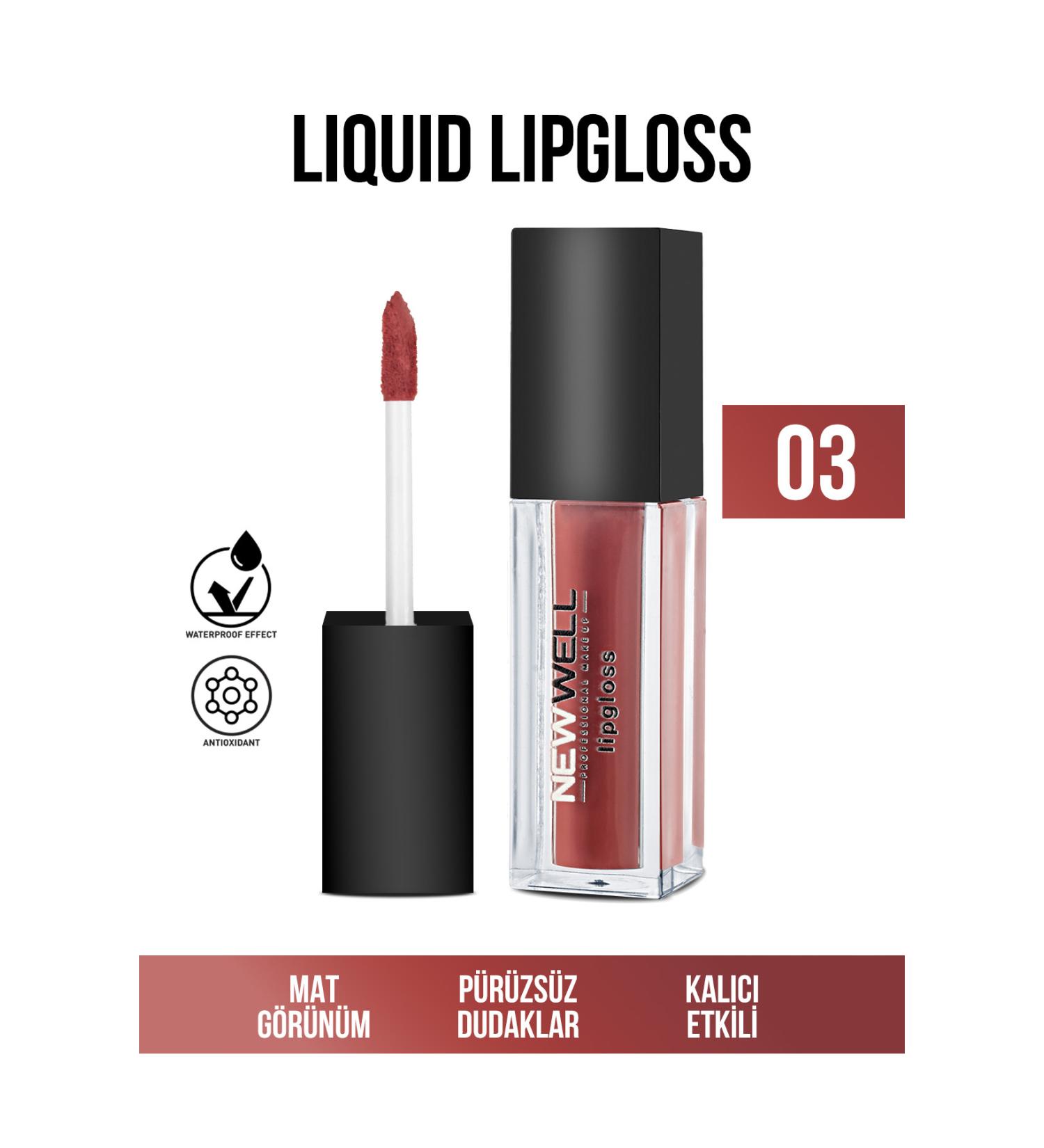 New Well Liquid Lipgloss 03 - Buy Online on GoSupps.com