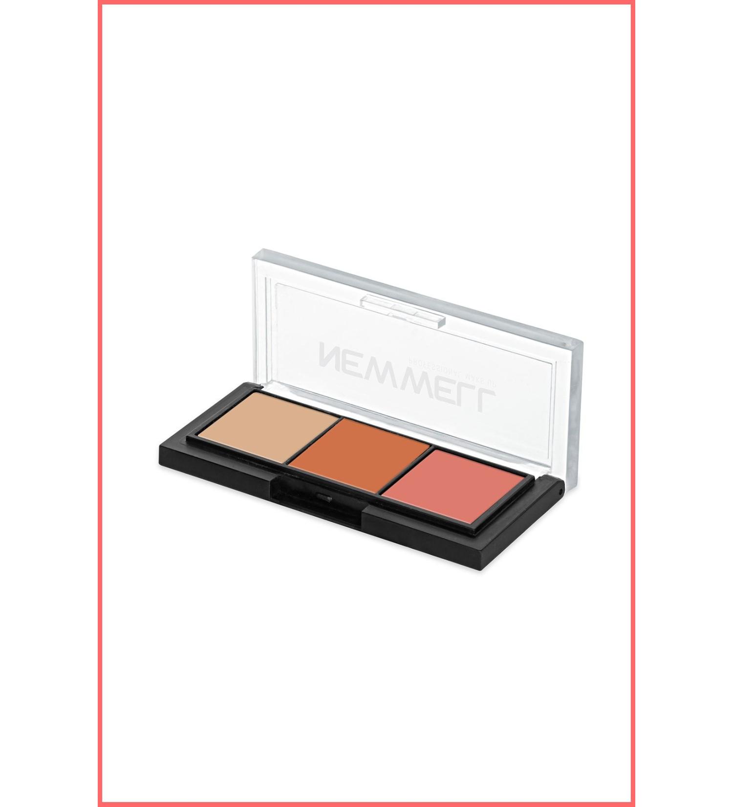 New Well Porcelain Make Up 3-Piece Eyeshadow Palette No01 - Buy Online on GoSupps.com