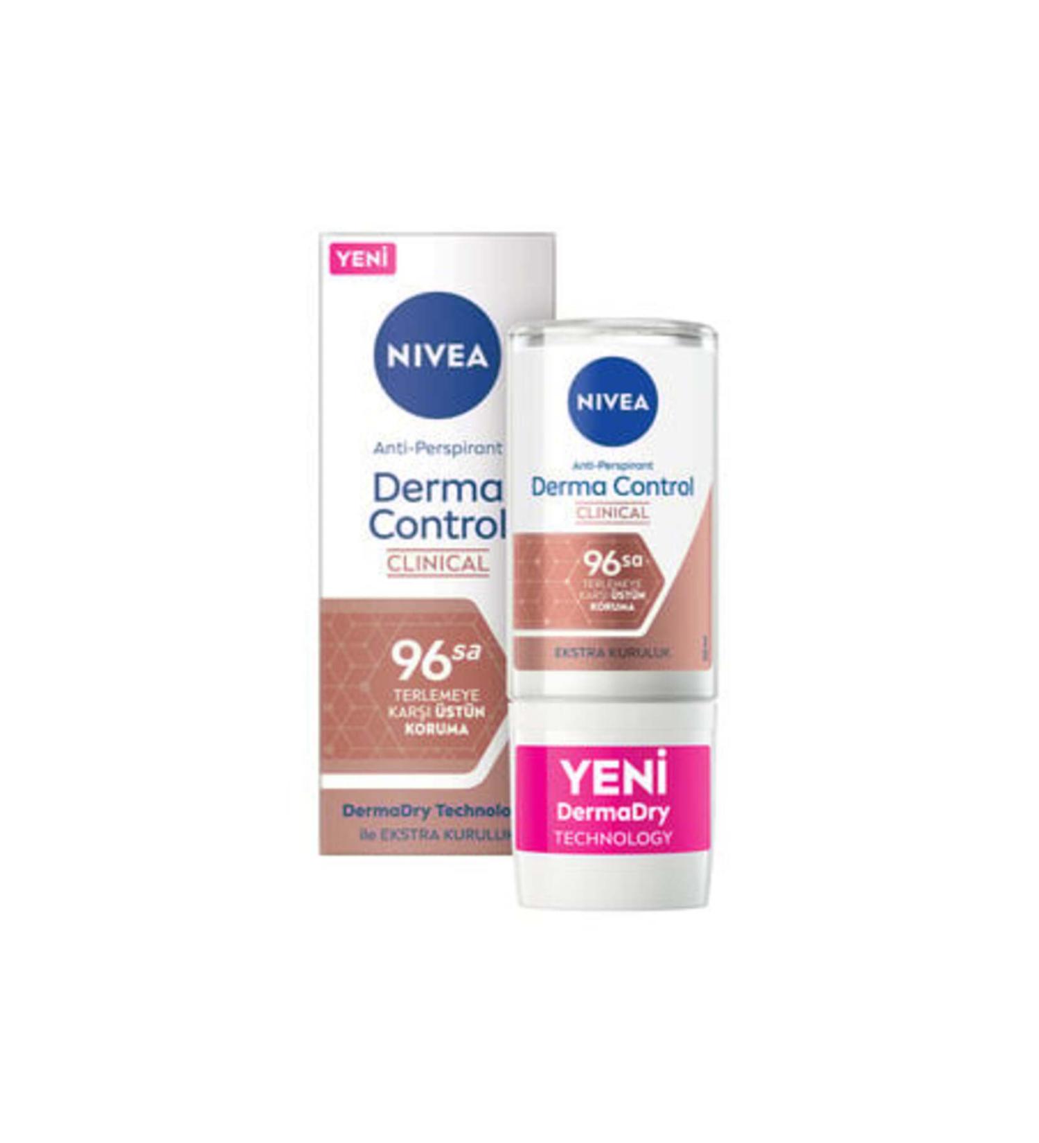 NIVEA Derma Control Clinical Women Roll-on 50 Ml ( 1 PIECE )