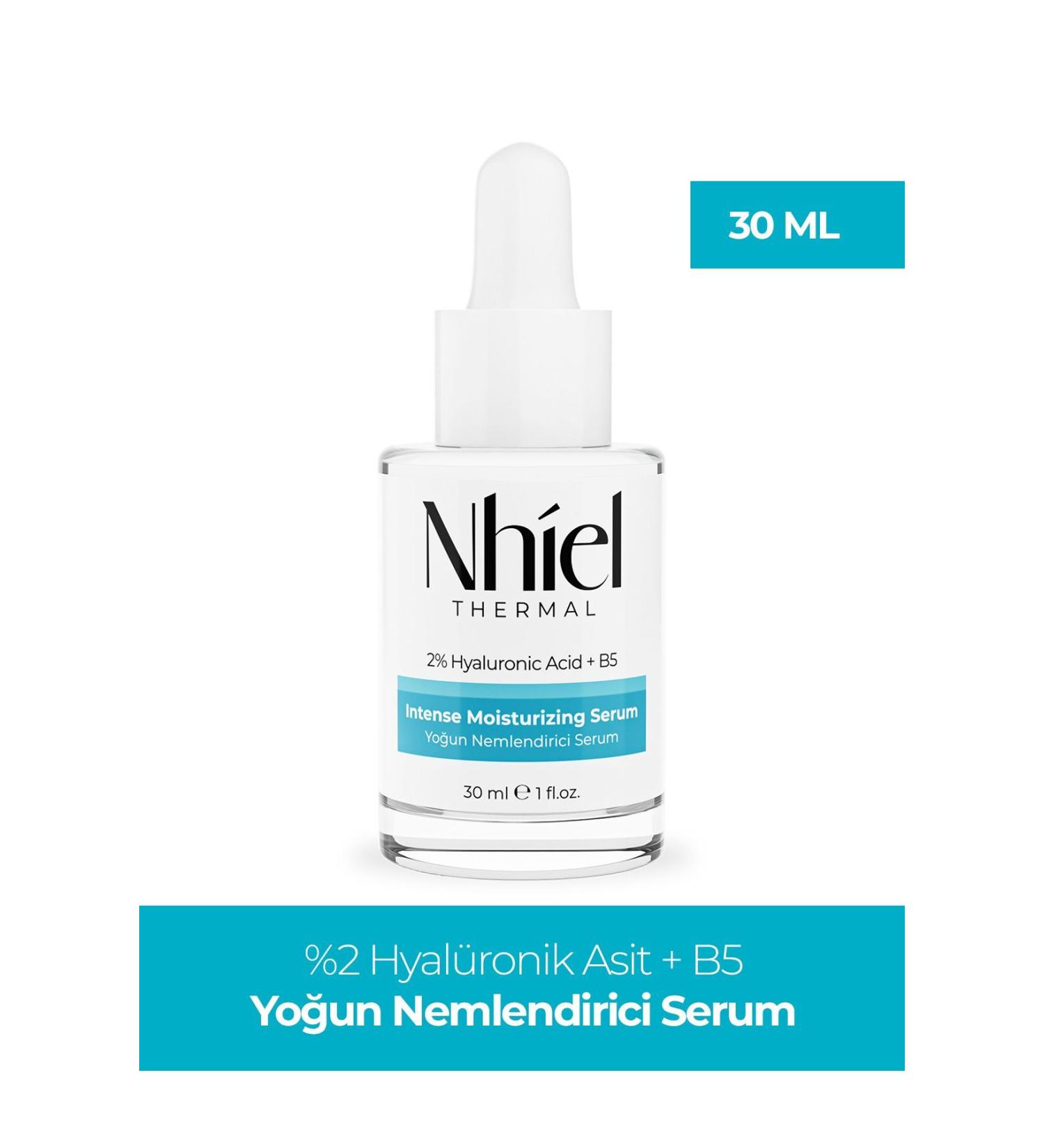 Nhiel Thermal Intensive Moisturizing Serum 30 ml (2% Hyaluronic Acid + B5) - Buy Online on GoSupps.com