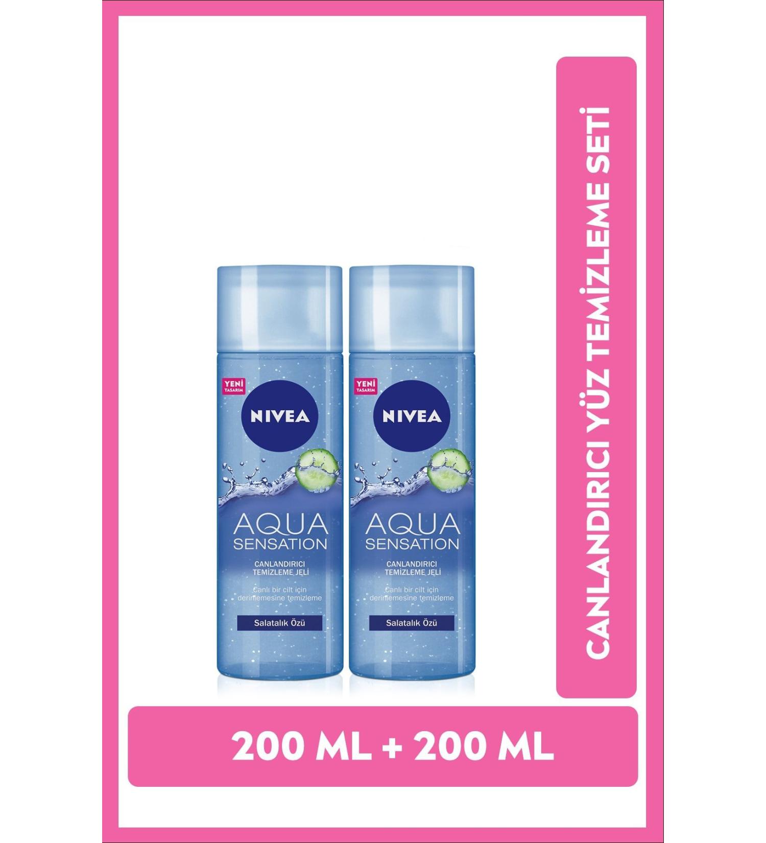 NIVEA Facial Cleansing Gel 150 ml + Refreshing Toner 200 ml