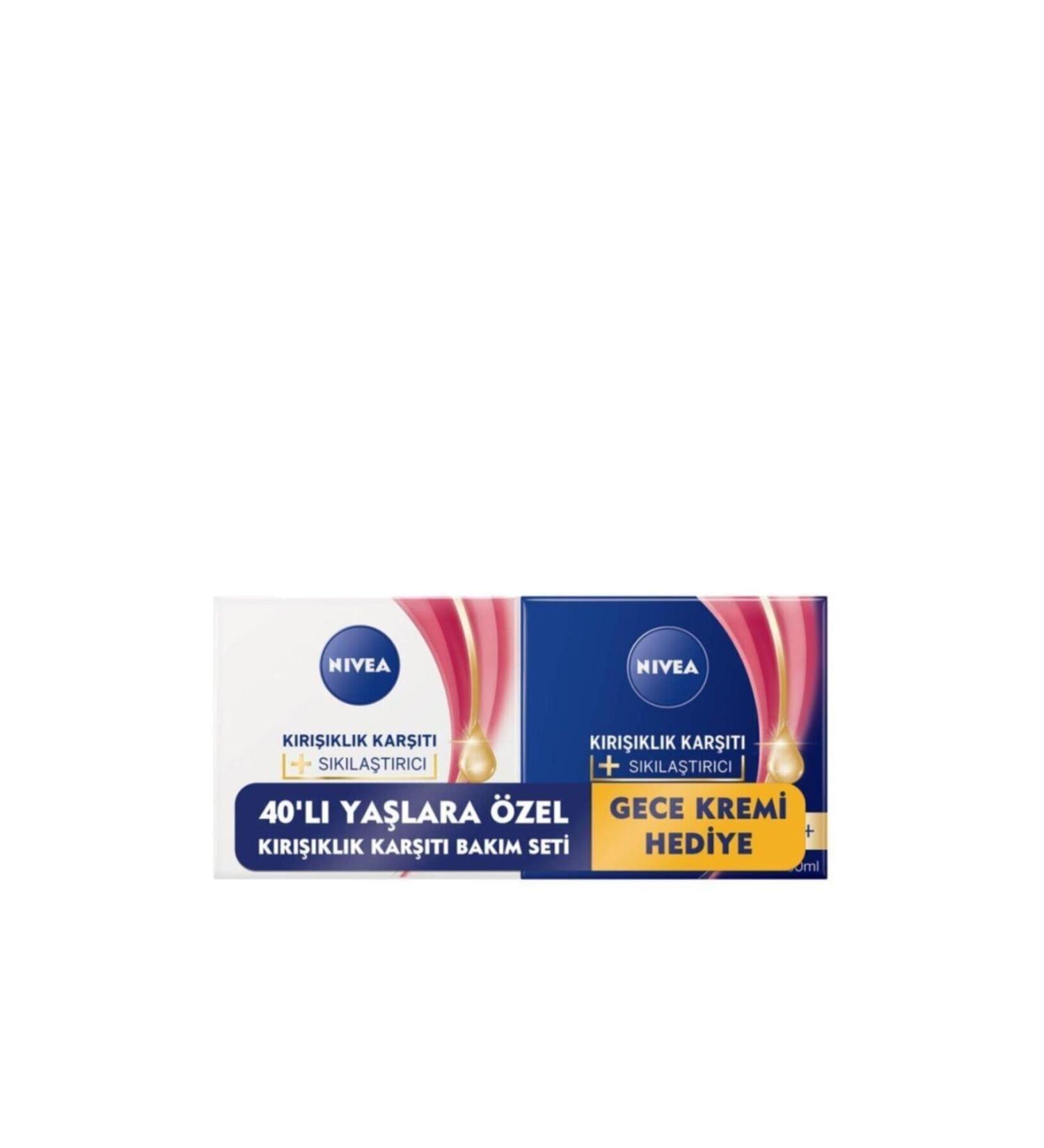 NIVEA Anti-Wrinkle Firming 45+ Age Day + Night Cream 50ml Set