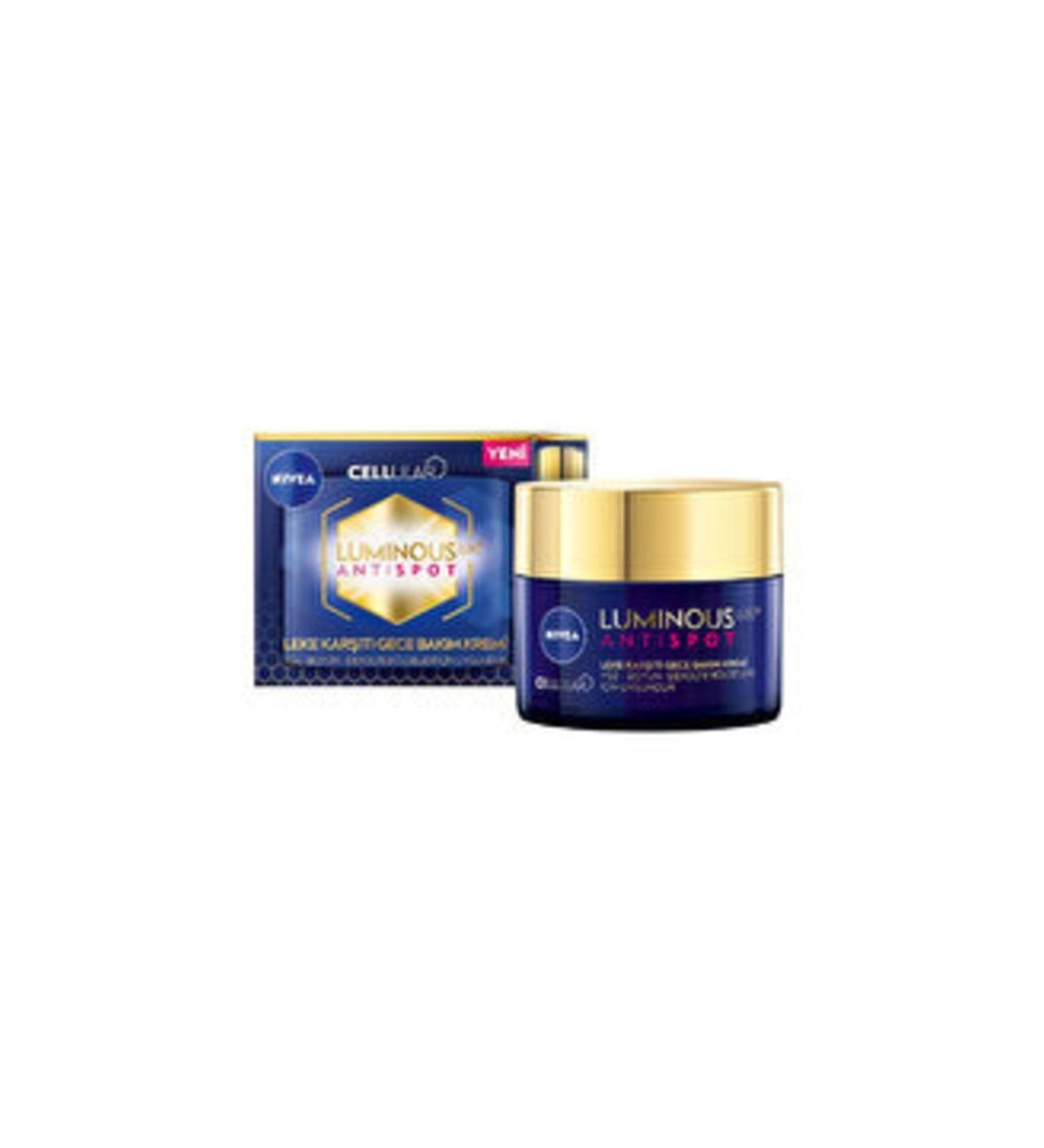 NIVEA Night Blemish Cream Cellular Luminous 630 40 Ml - Buy Online on GoSupps.com