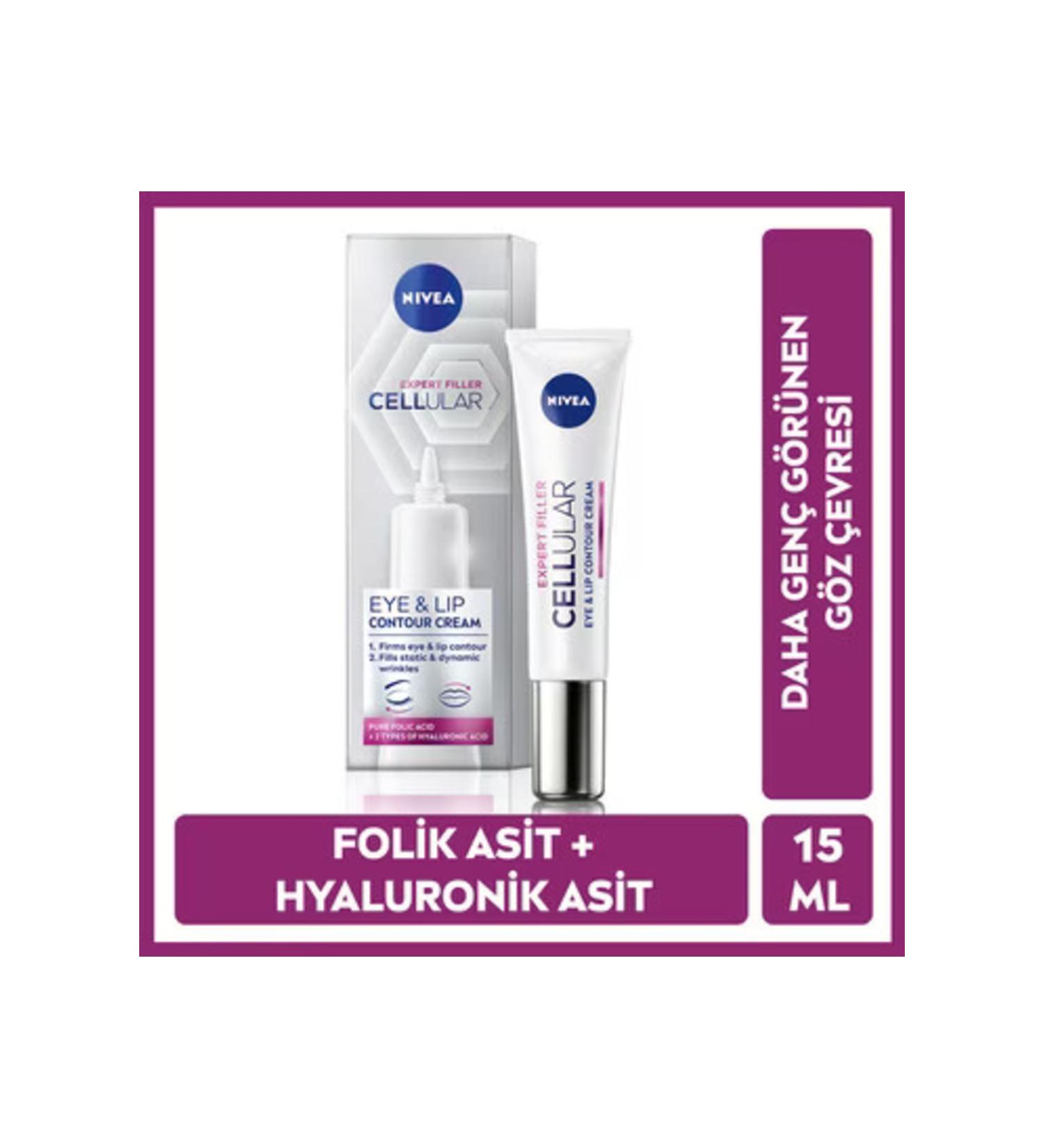 NIVEA Revitalizing Anti-Aging Eye Cream with Hyaluron and Collagen 15 ml