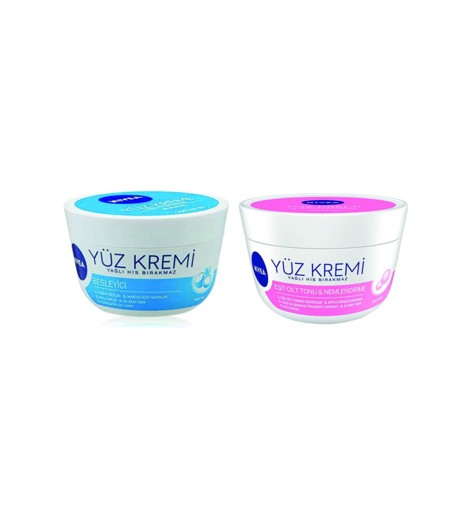 NIVEA Skin Tone Equalizing Nourishing Face Cream 100 ml 2-Pack