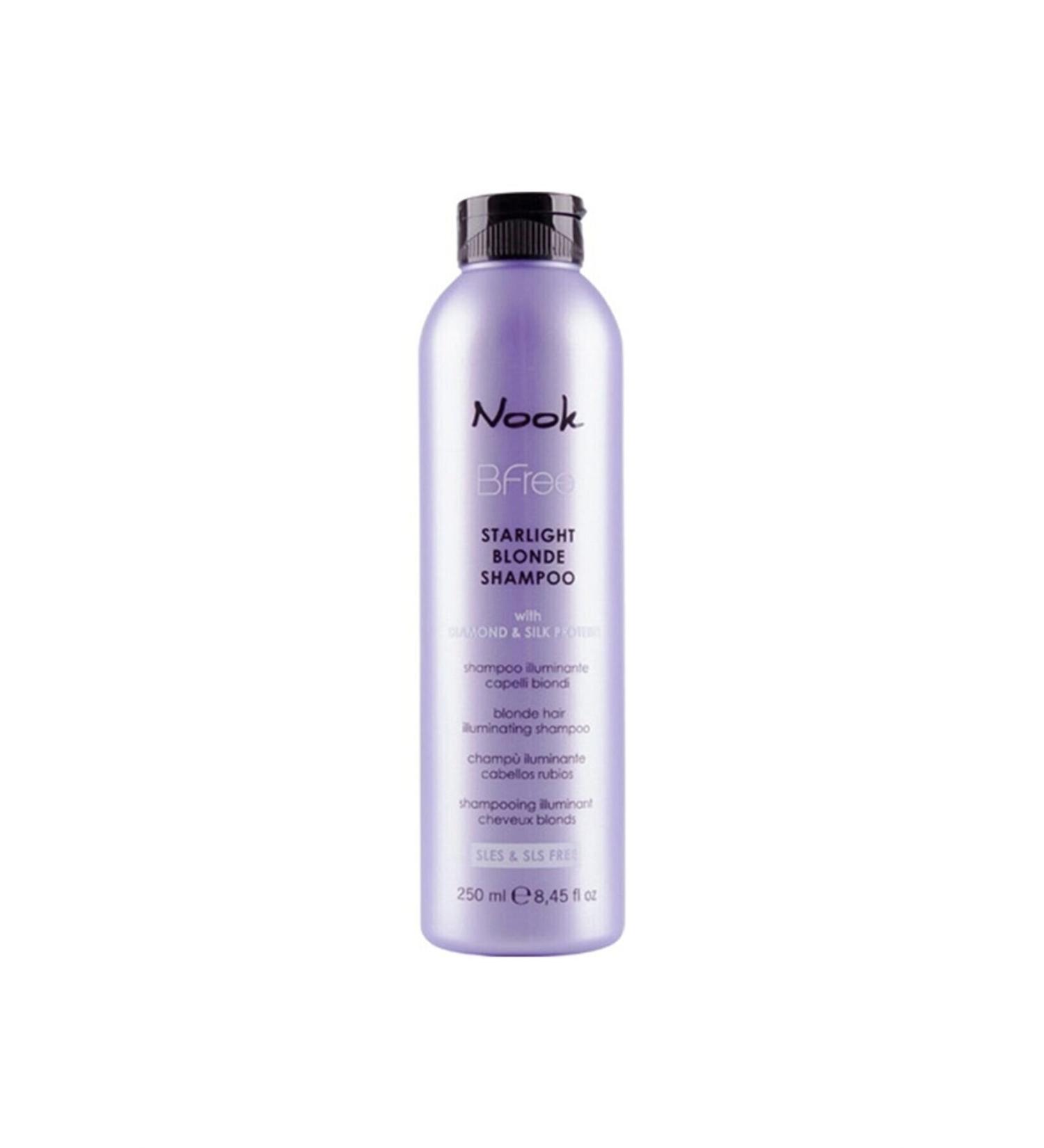 Nook Lightening Shampoo for Blonde Hair 250 ml Bfree Series