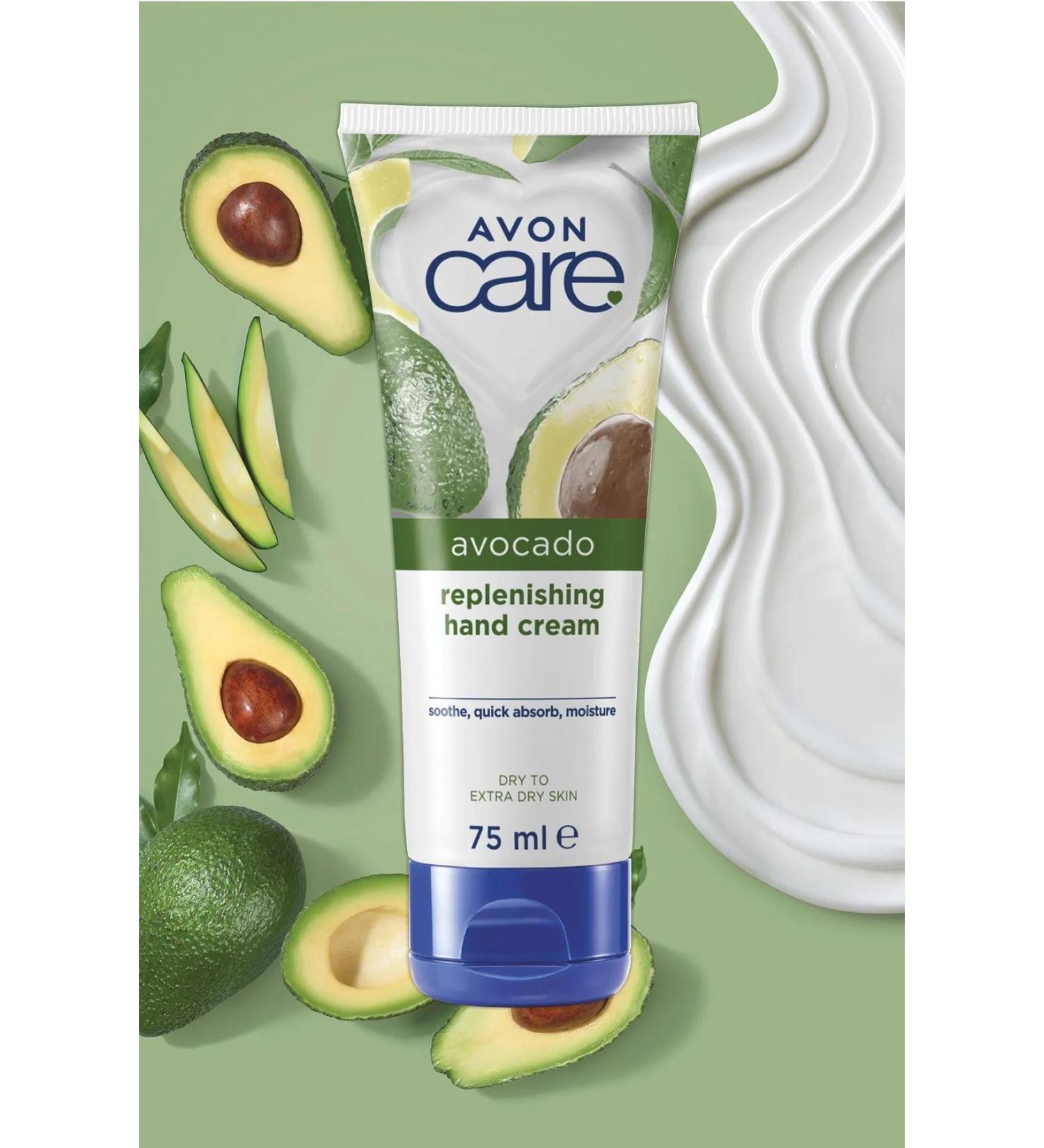 Avon Care Avocado Essence Hand Cream for Dry Skin 75 Ml. Set of Ten - Buy Online on GoSupps.com