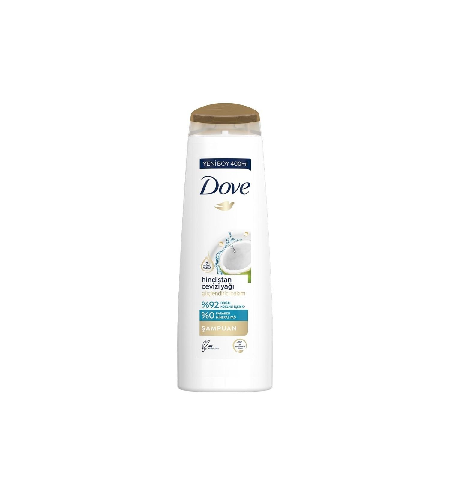 Dove Shampoo Coconut Oil Extract 400 ml