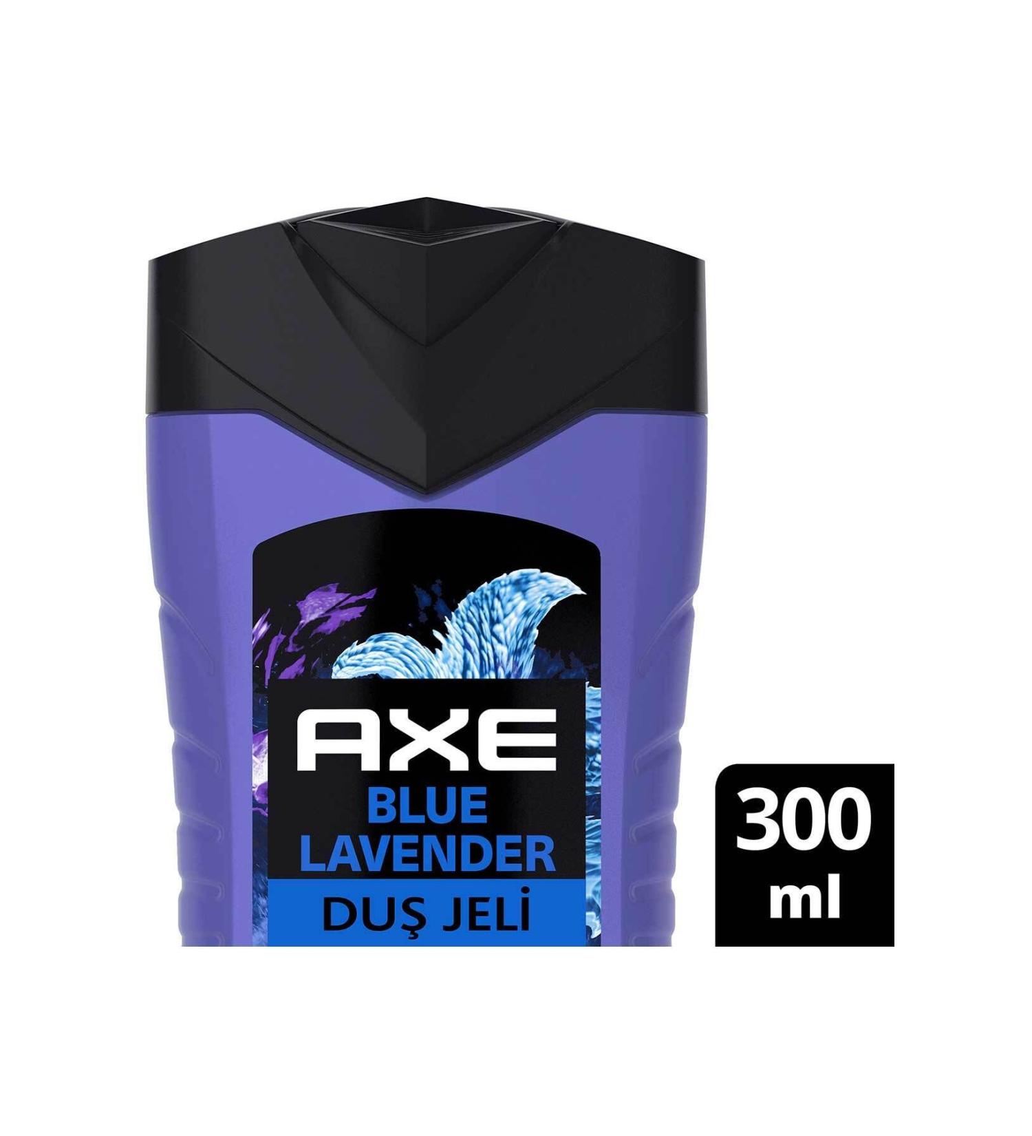 Axe Premium Collection Shower Gel Blue Lavender 3 In 1 Body Hair Face 300 ml - Buy Online on GoSupps.com