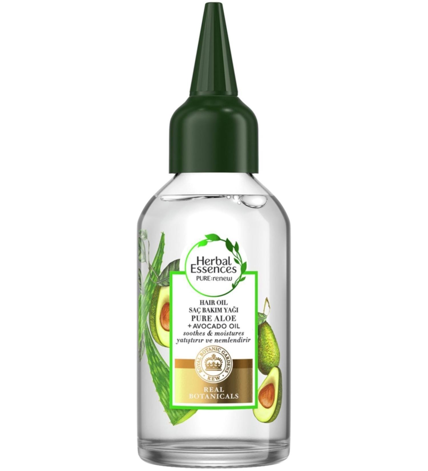 Herbal Essences Sulfate-Free Pure Aloe and Avocado Oil Hair Care Oil 100 ml
