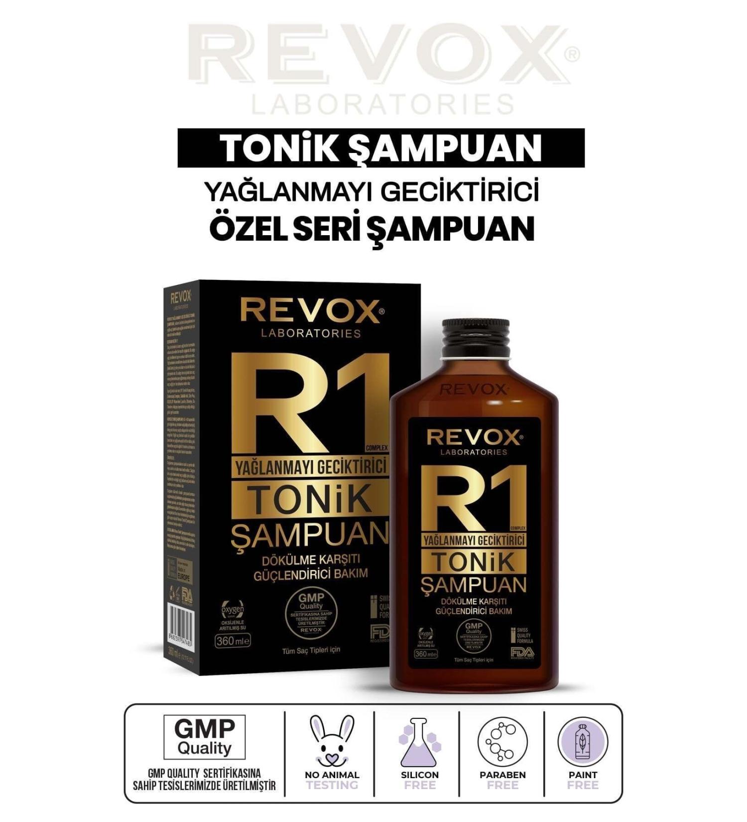 Revox Horsetail Biotin Collagen Shampoo 360 Ml Ls-5512