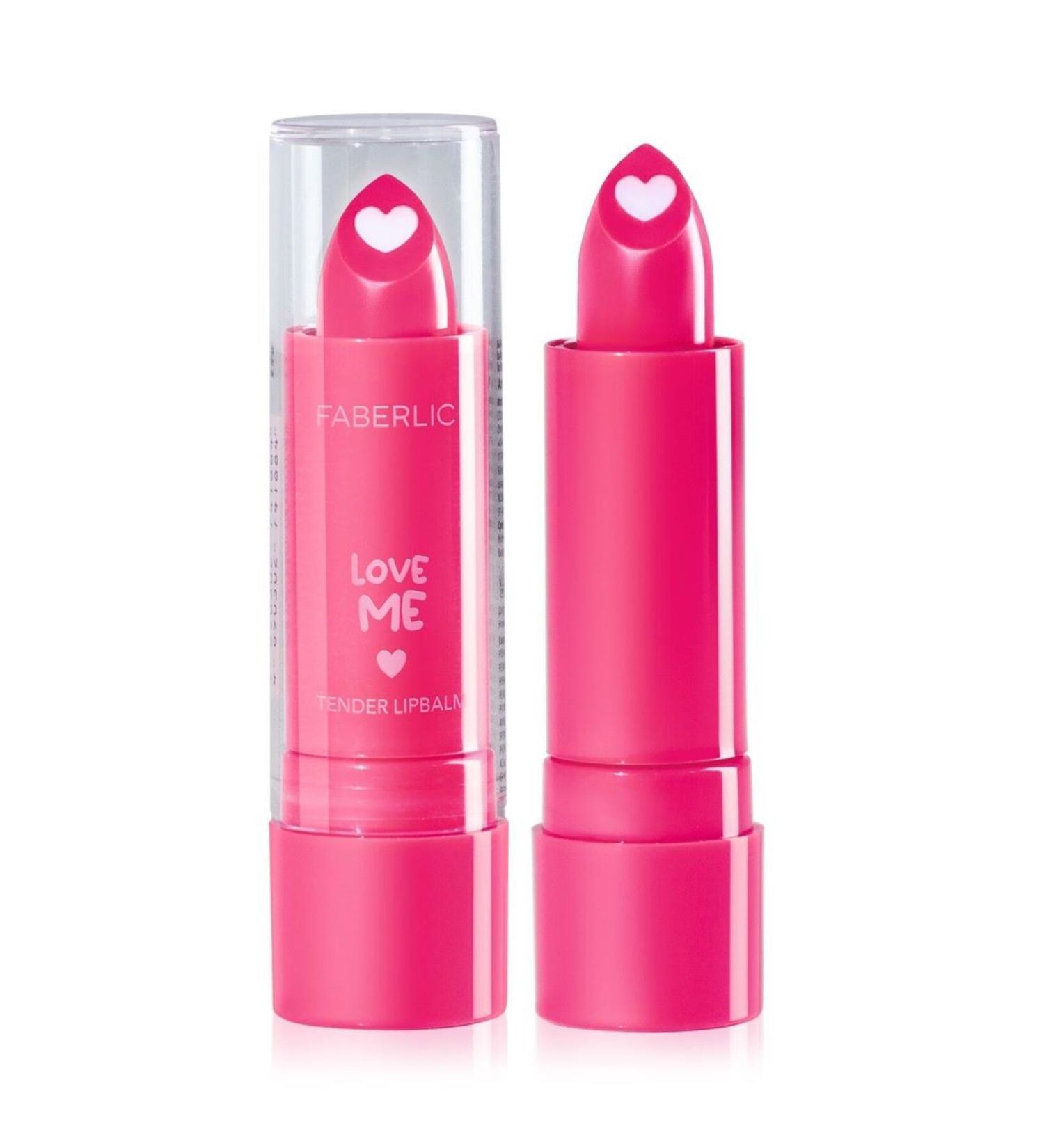 Faberlic Love Me Tender Lip Balm with Almond and Camellia Oils This Is Love *41840