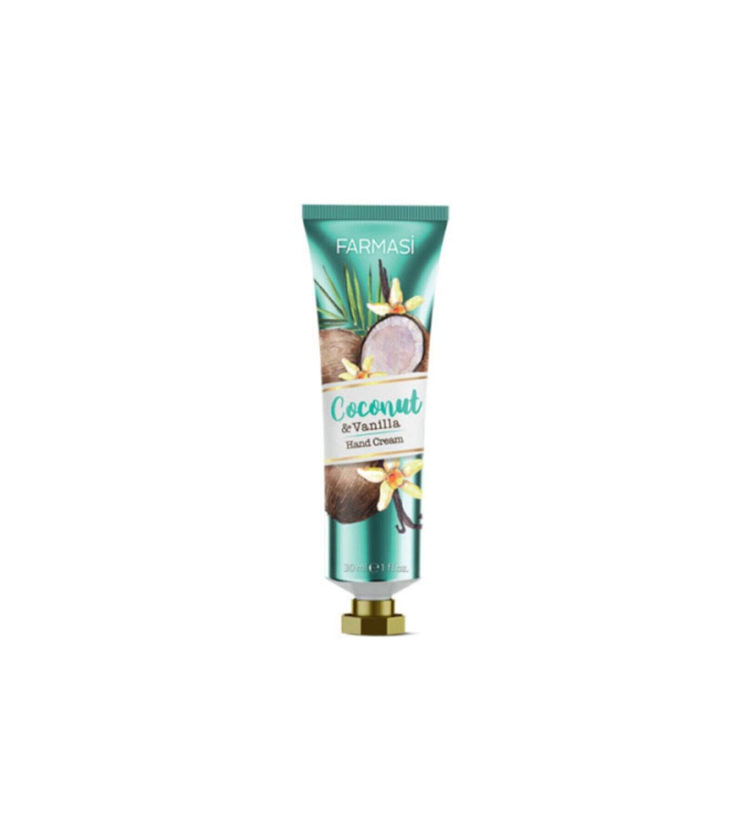 Farmasi Coconut & Vanilla Hand Cream 30 Ml