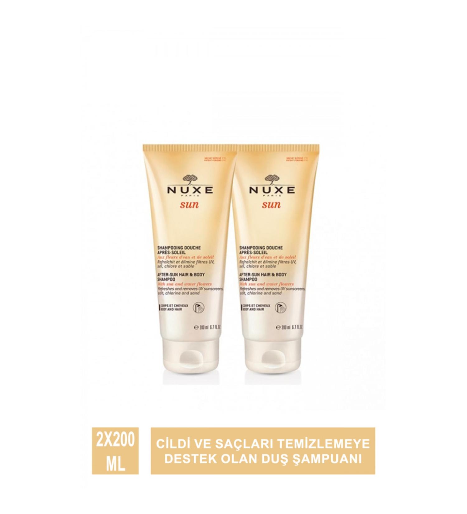 Nuxe Sun After Sun Shampoo 200 ml X 2 Pieces