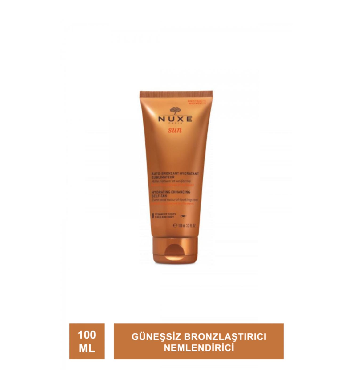 Nuxe Sun - Moisturizing Cream Helping to Help Sunless Tanning and Adding Radiance to the Skin 100 ml