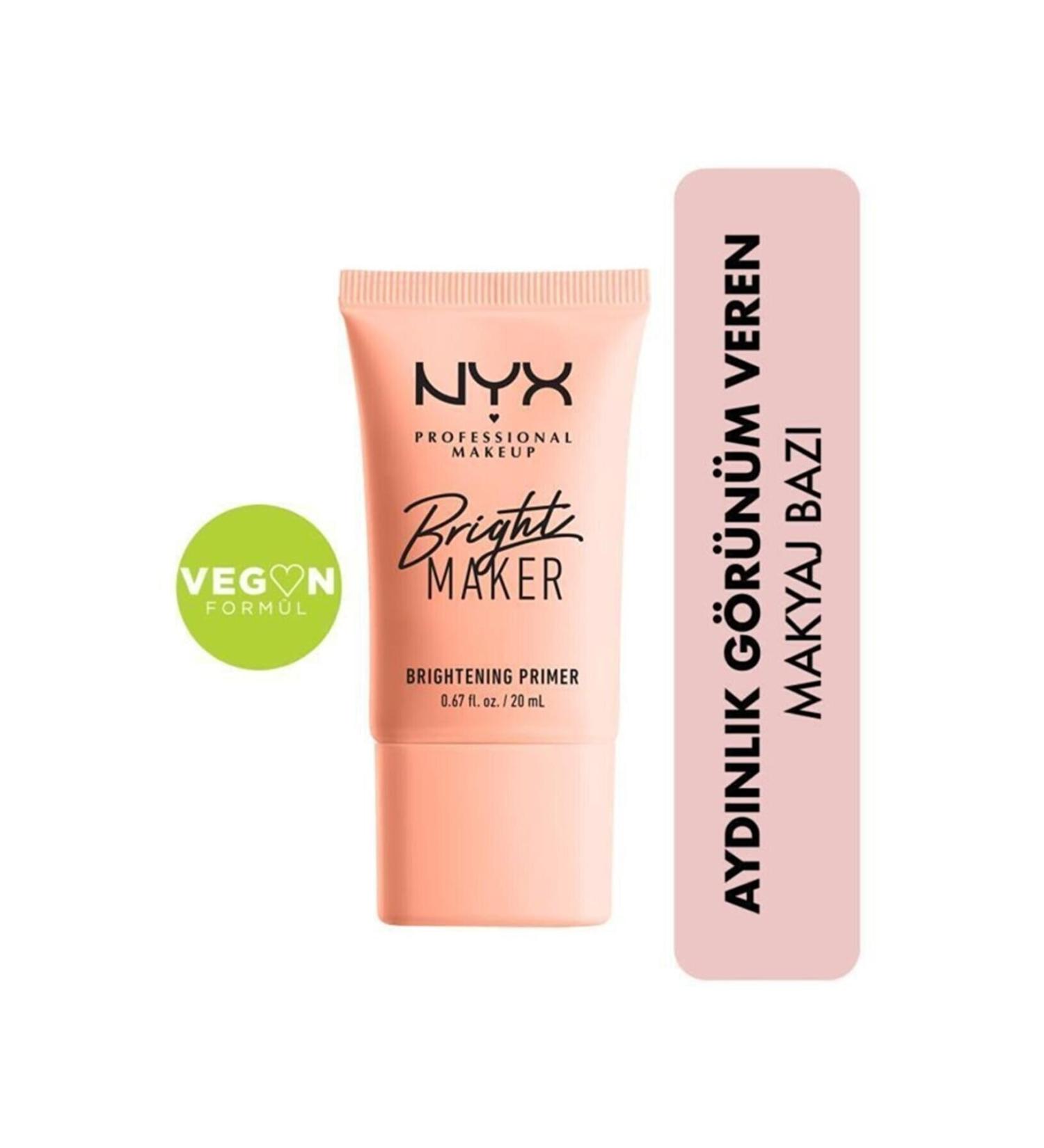 NYX Professional Bright Maker Primer Makeup Base 20 Ml