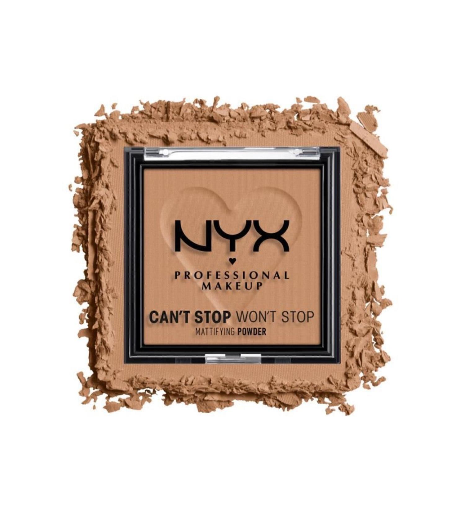 NYX Professional Makeup Can't Stop Won't Stop Mattifying Powder - Caramel - Buy Online on GoSupps.com